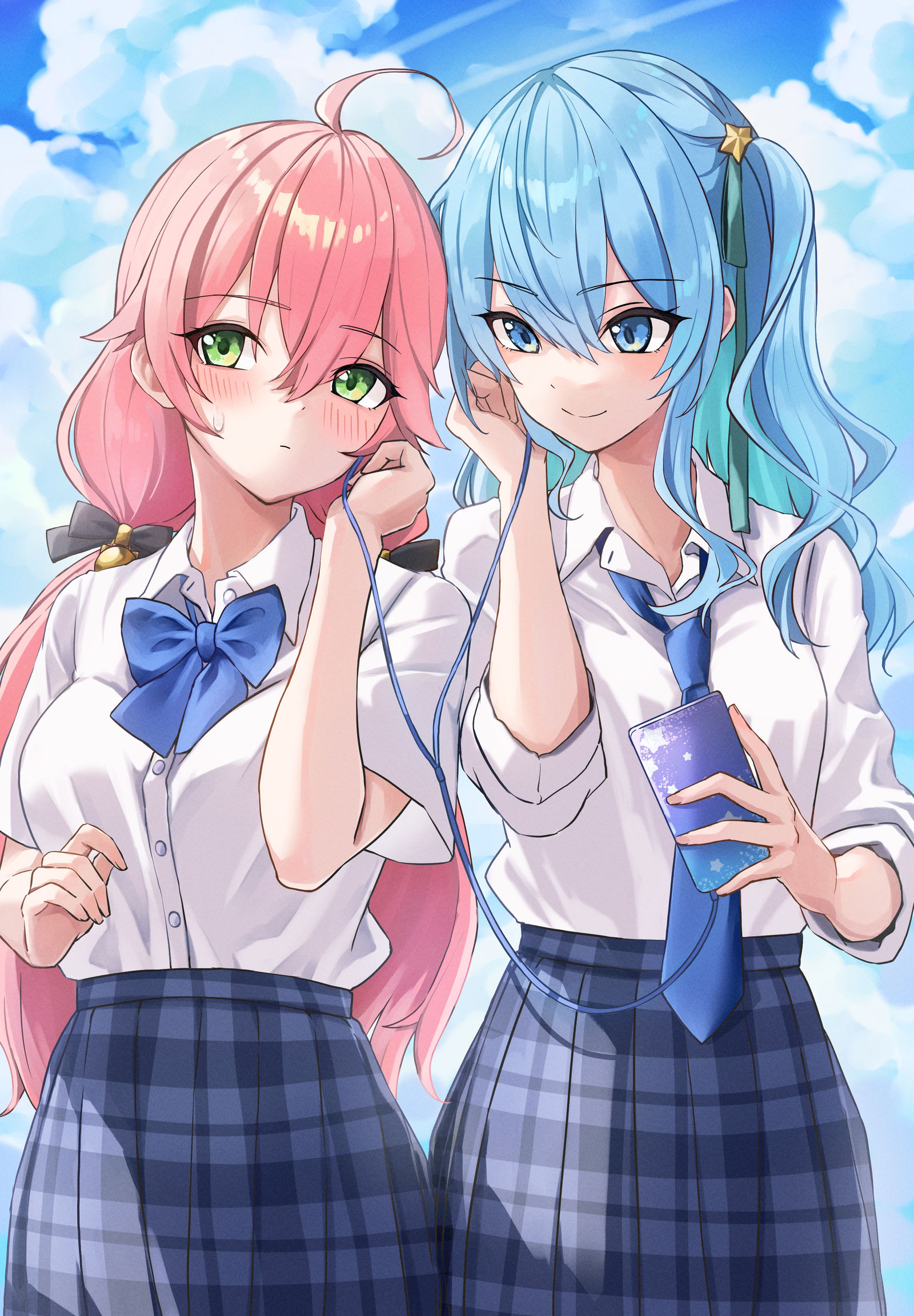 选美夏季插画图片壁纸