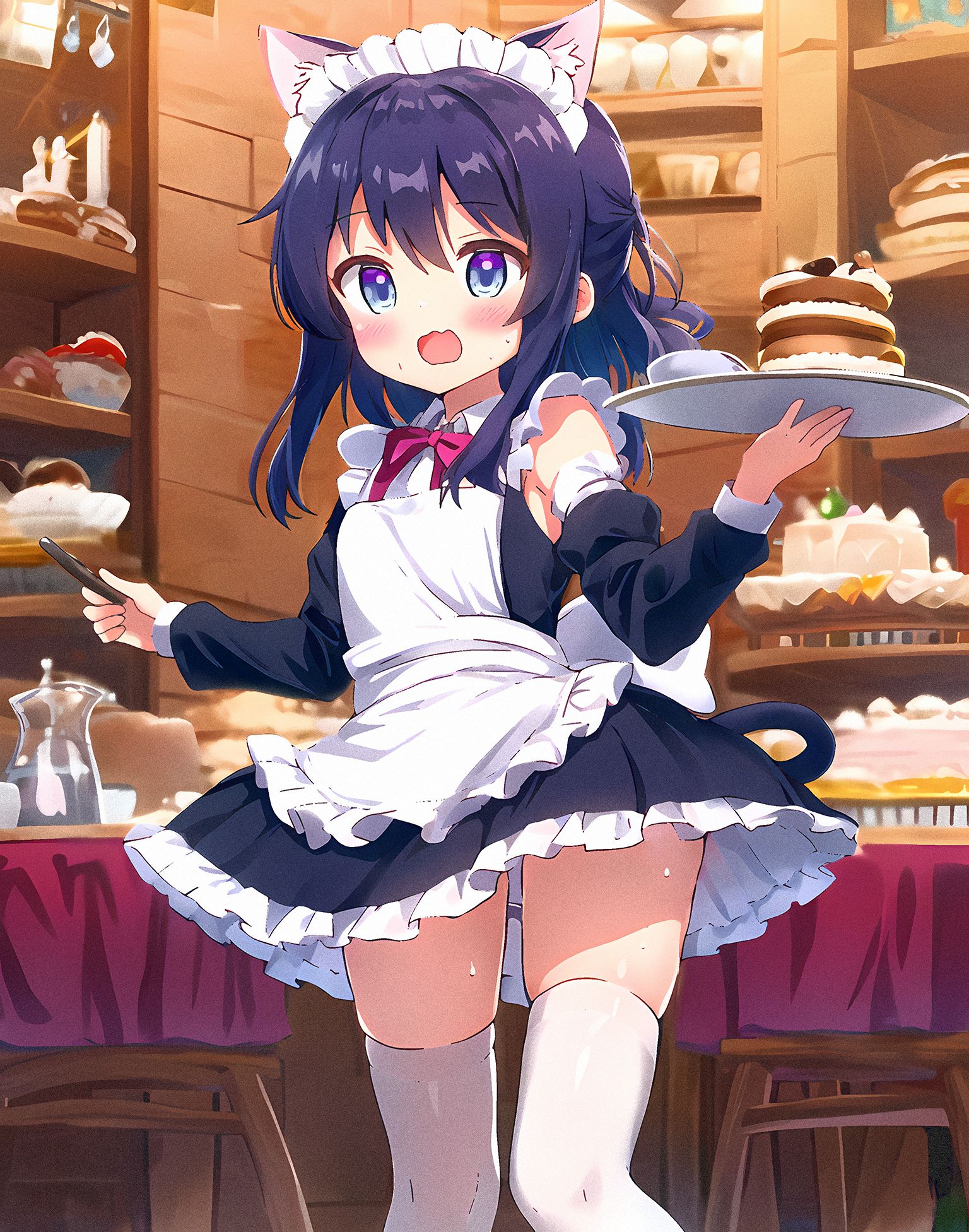 女仆插画图片壁纸