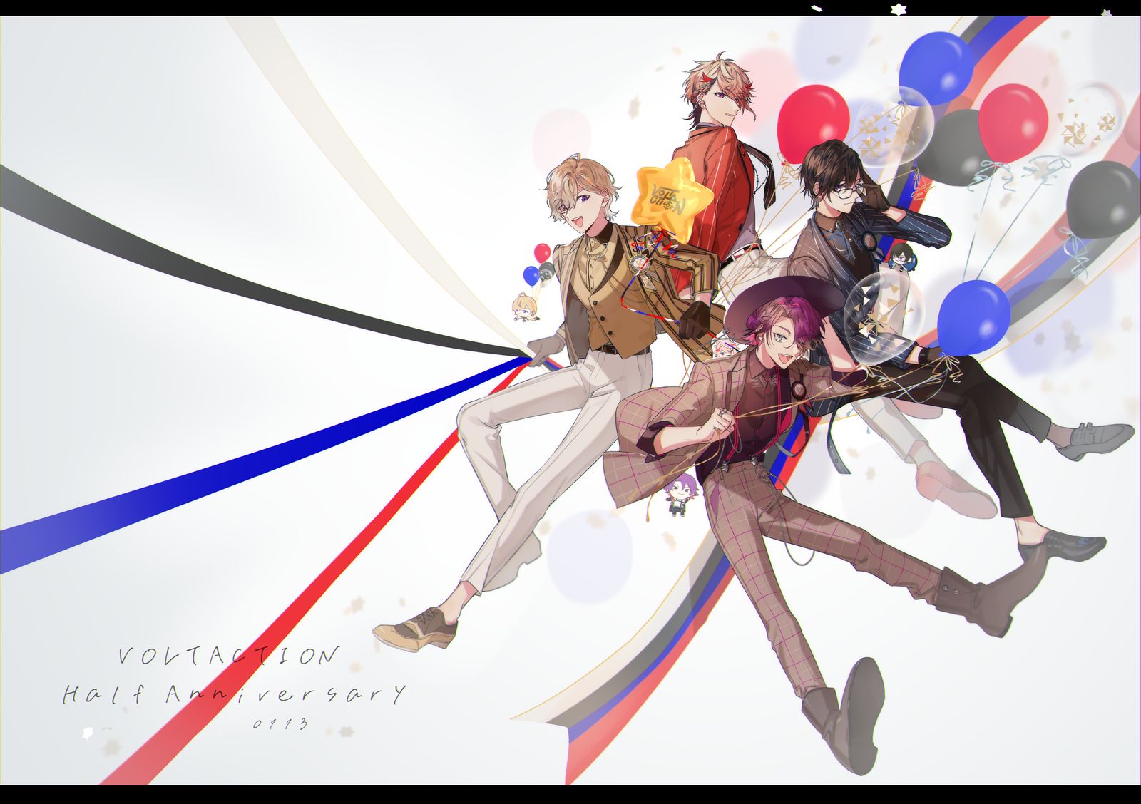  Half Anniversary 插画图片壁纸