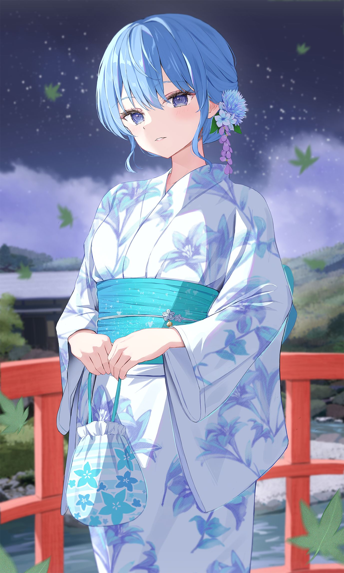 星街水星插画图片壁纸