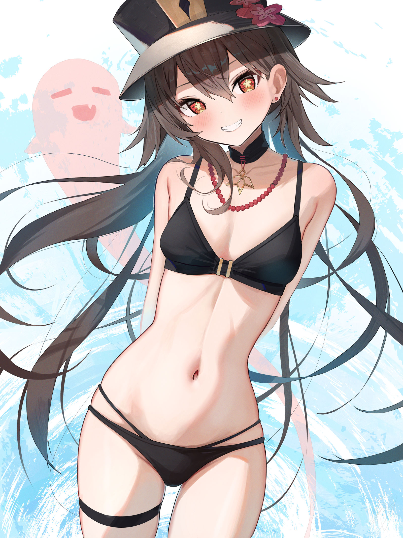 胡桃插画图片壁纸