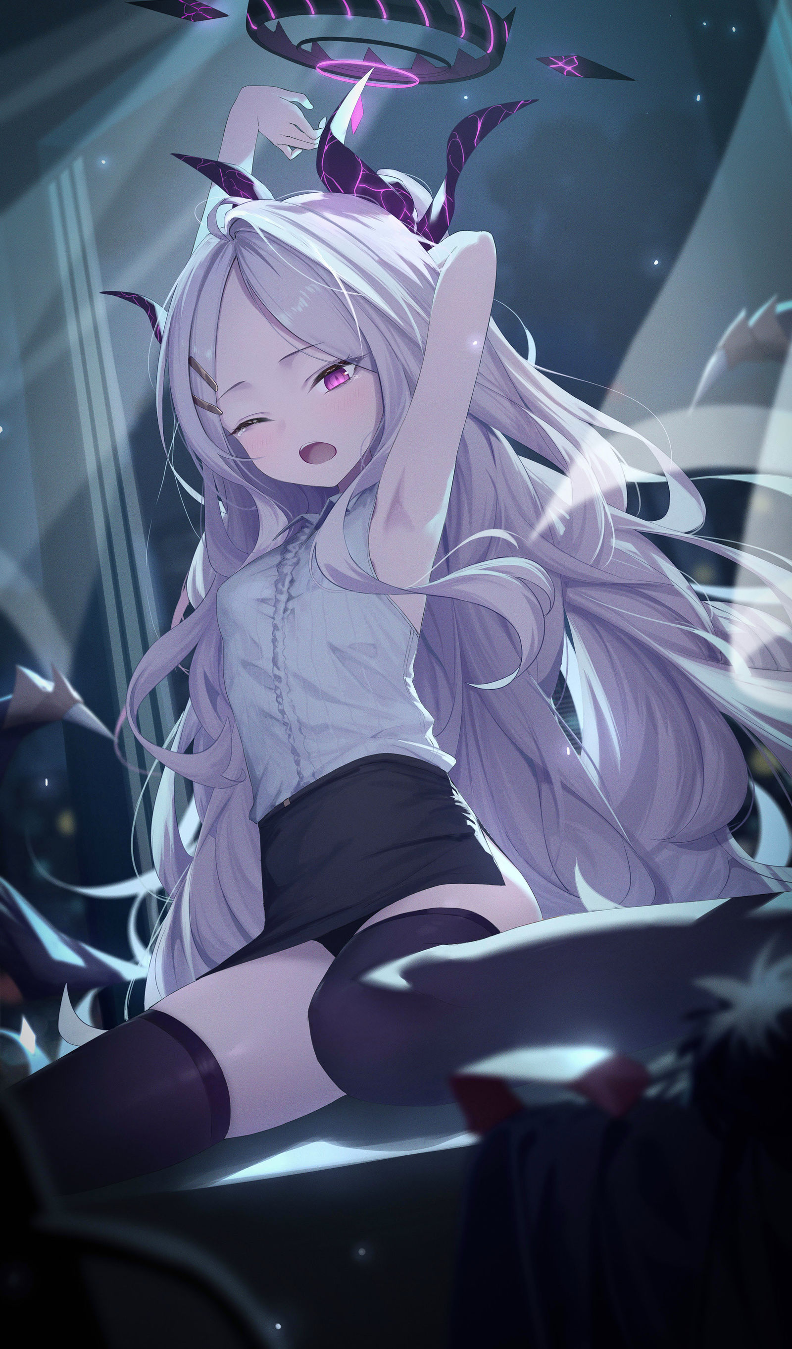 空崎hina插画图片壁纸