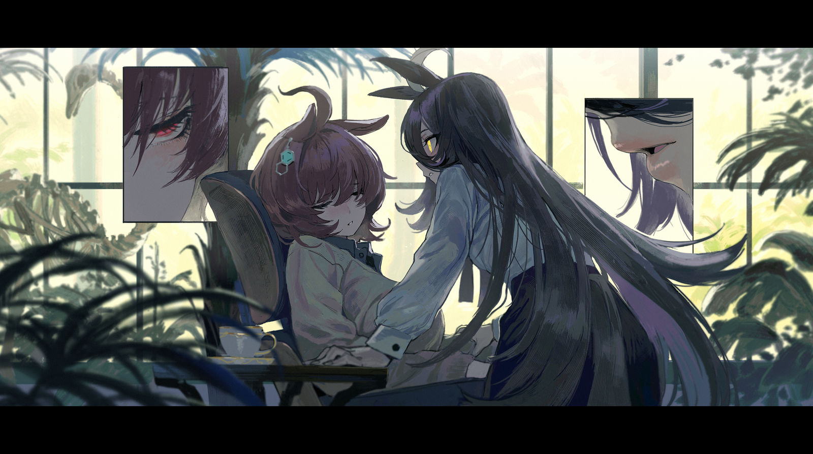 塔基咖啡馆插画图片壁纸