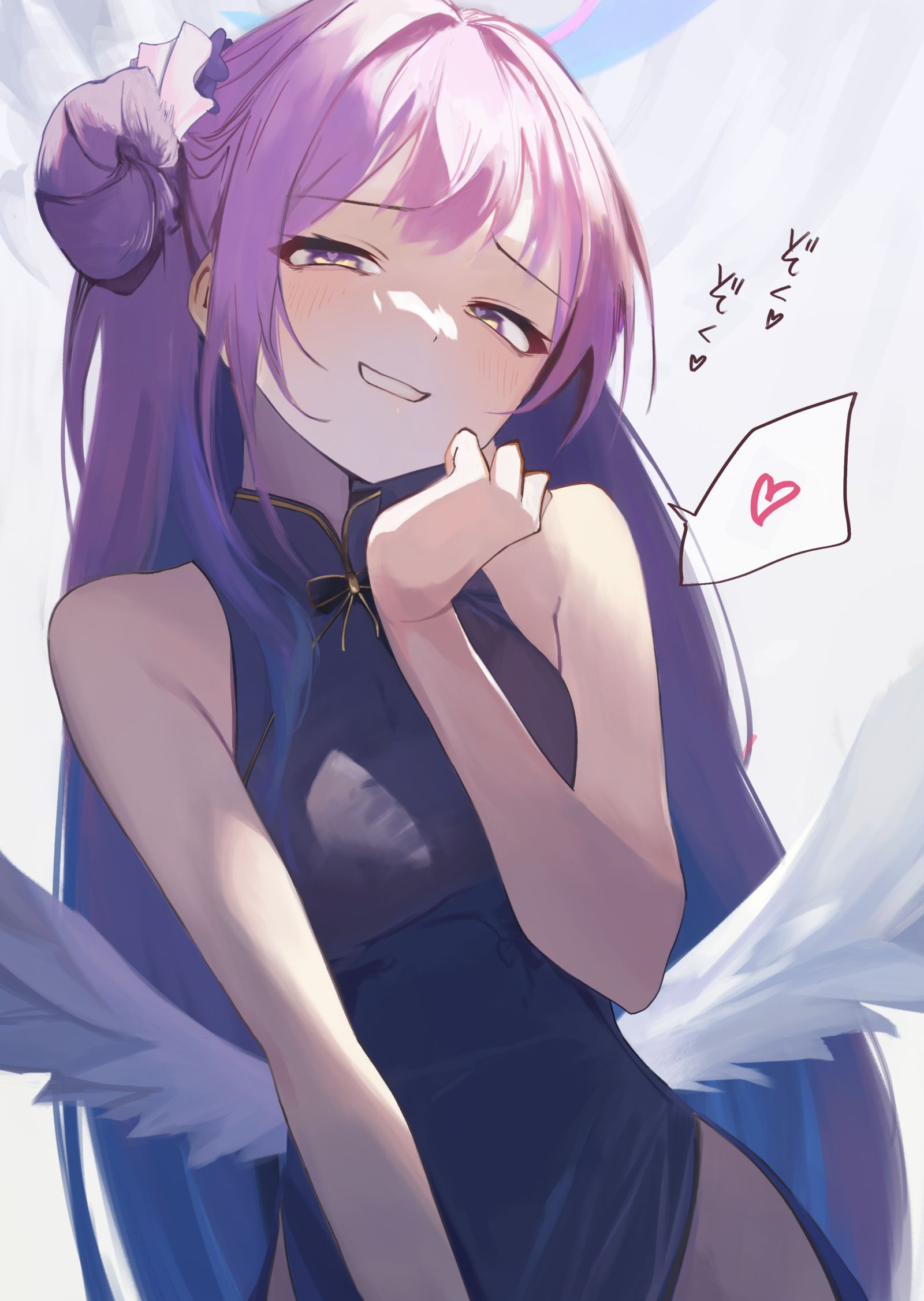 旗袍米卡插画图片壁纸