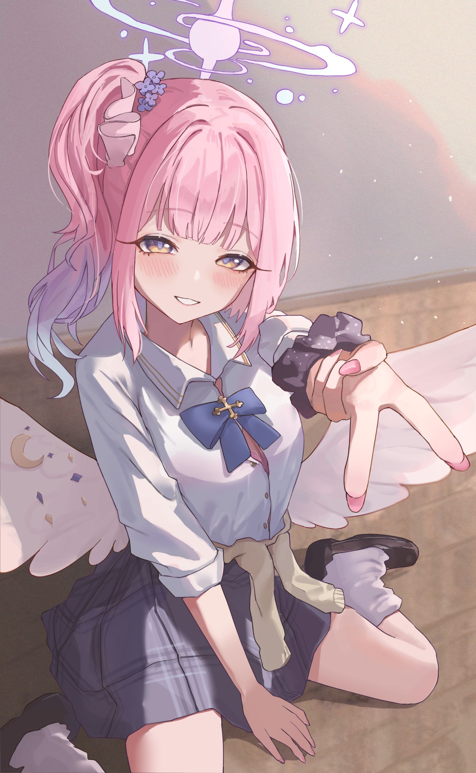 辣妹美佳插画图片壁纸