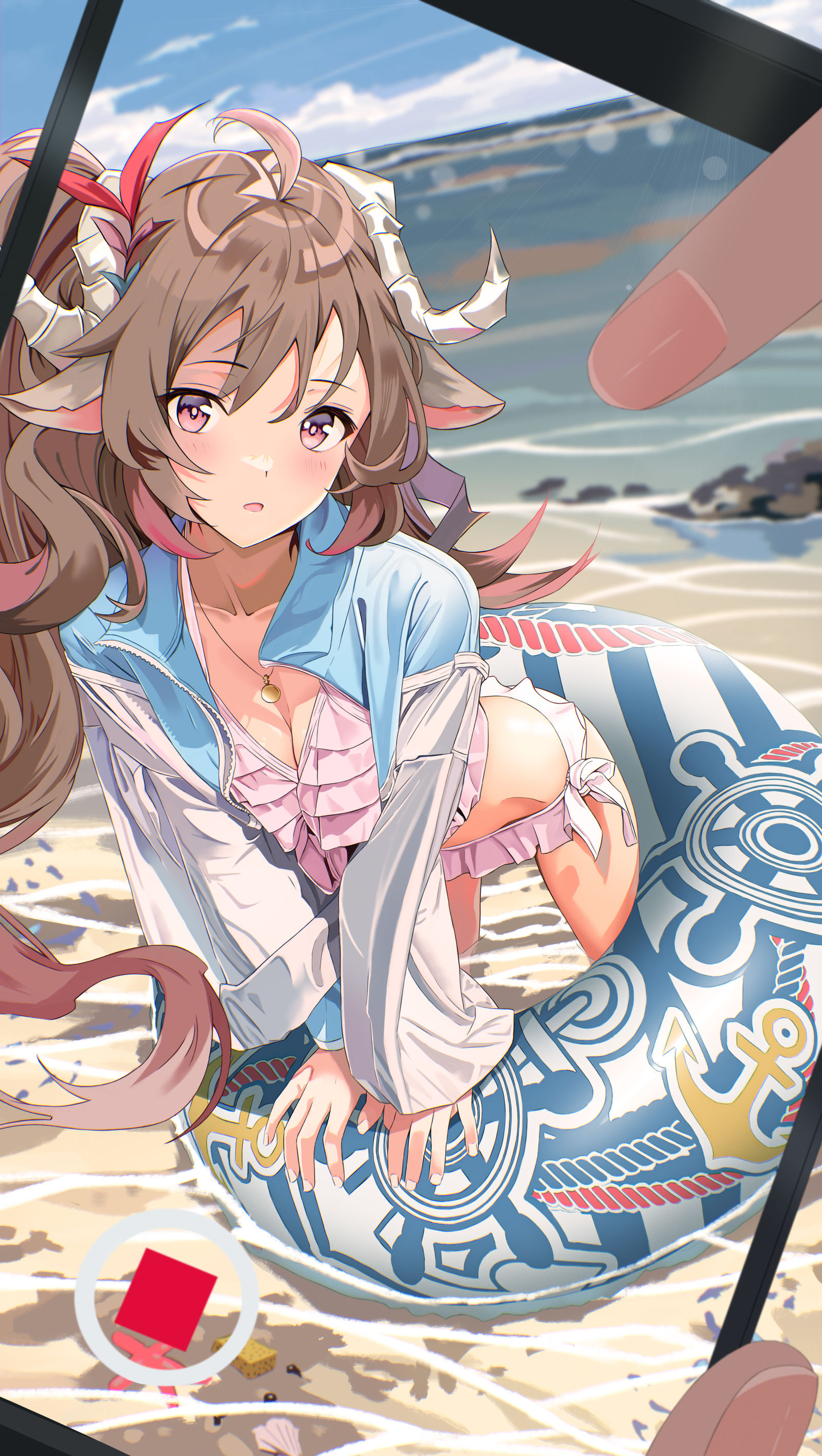 艾雅法拉泳装插画图片壁纸