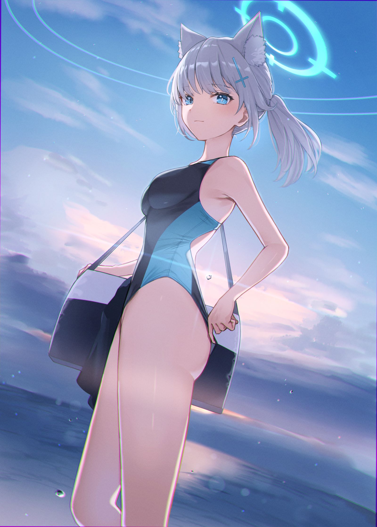 泳装系列插画图片壁纸