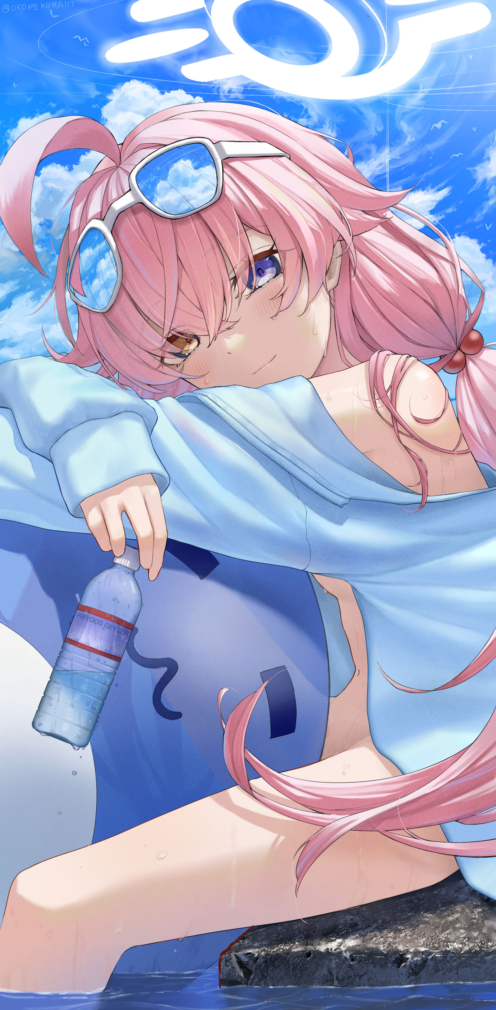 明明没动却很热插画图片壁纸