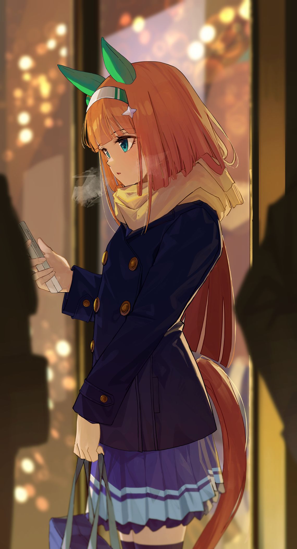 无声铃插画图片壁纸