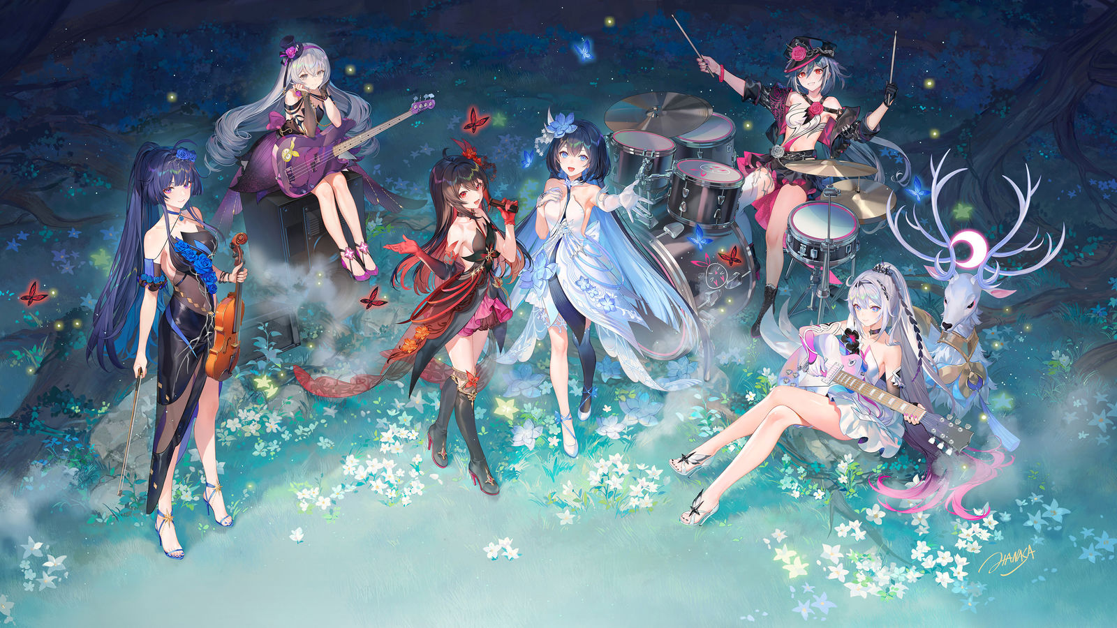 FOREST CAPRICCIO插画图片壁纸