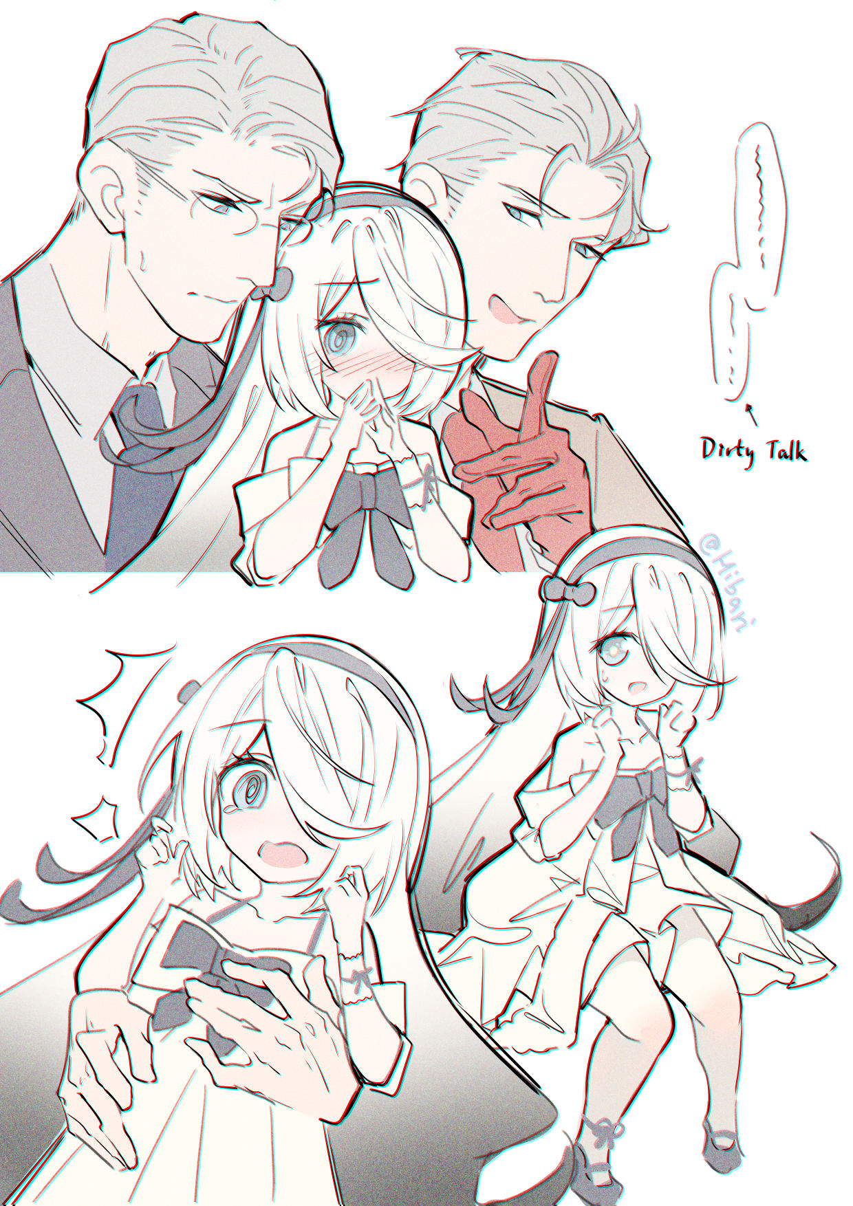 新女儿插画图片壁纸