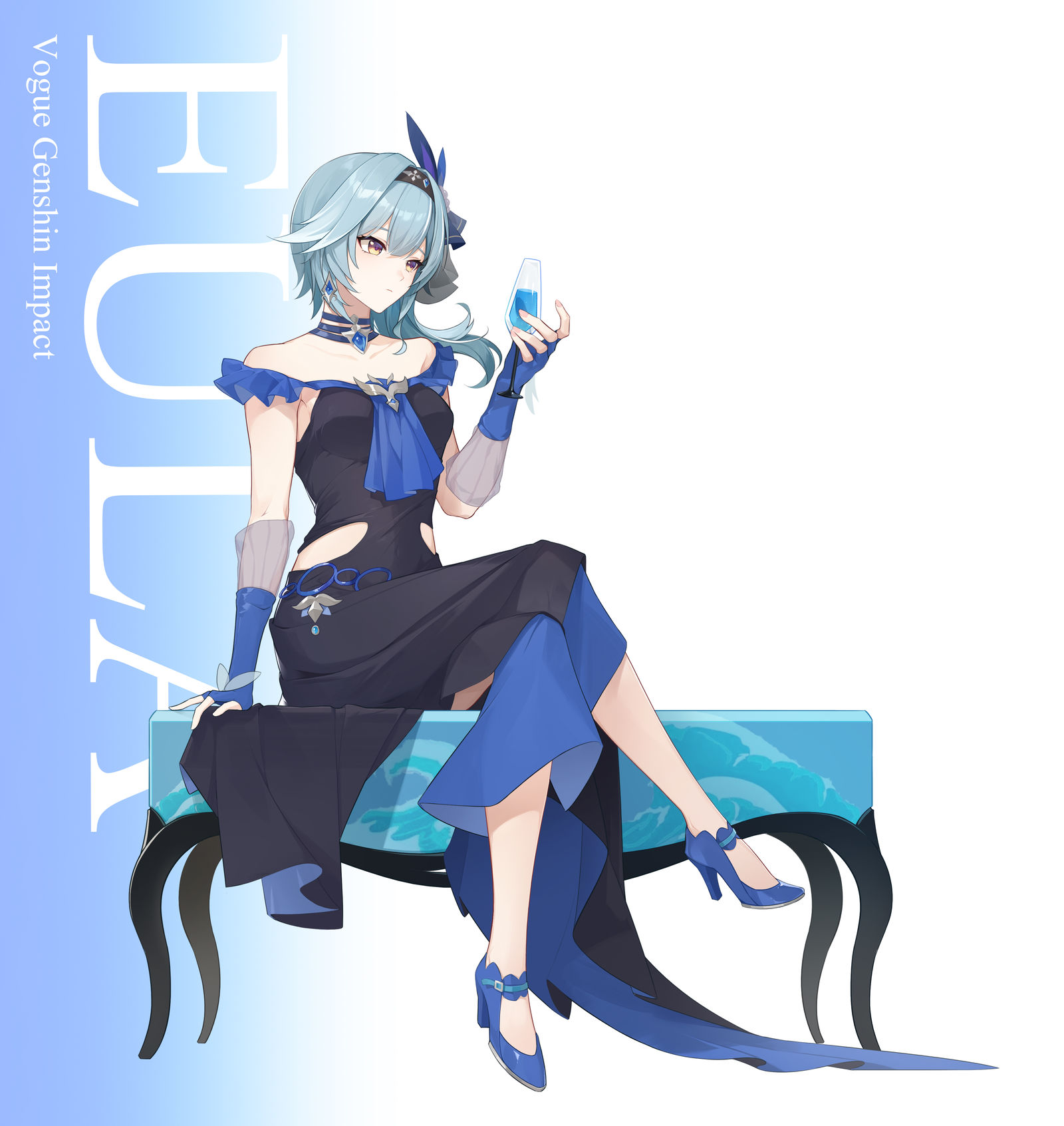 礼服优菈-同人壁纸