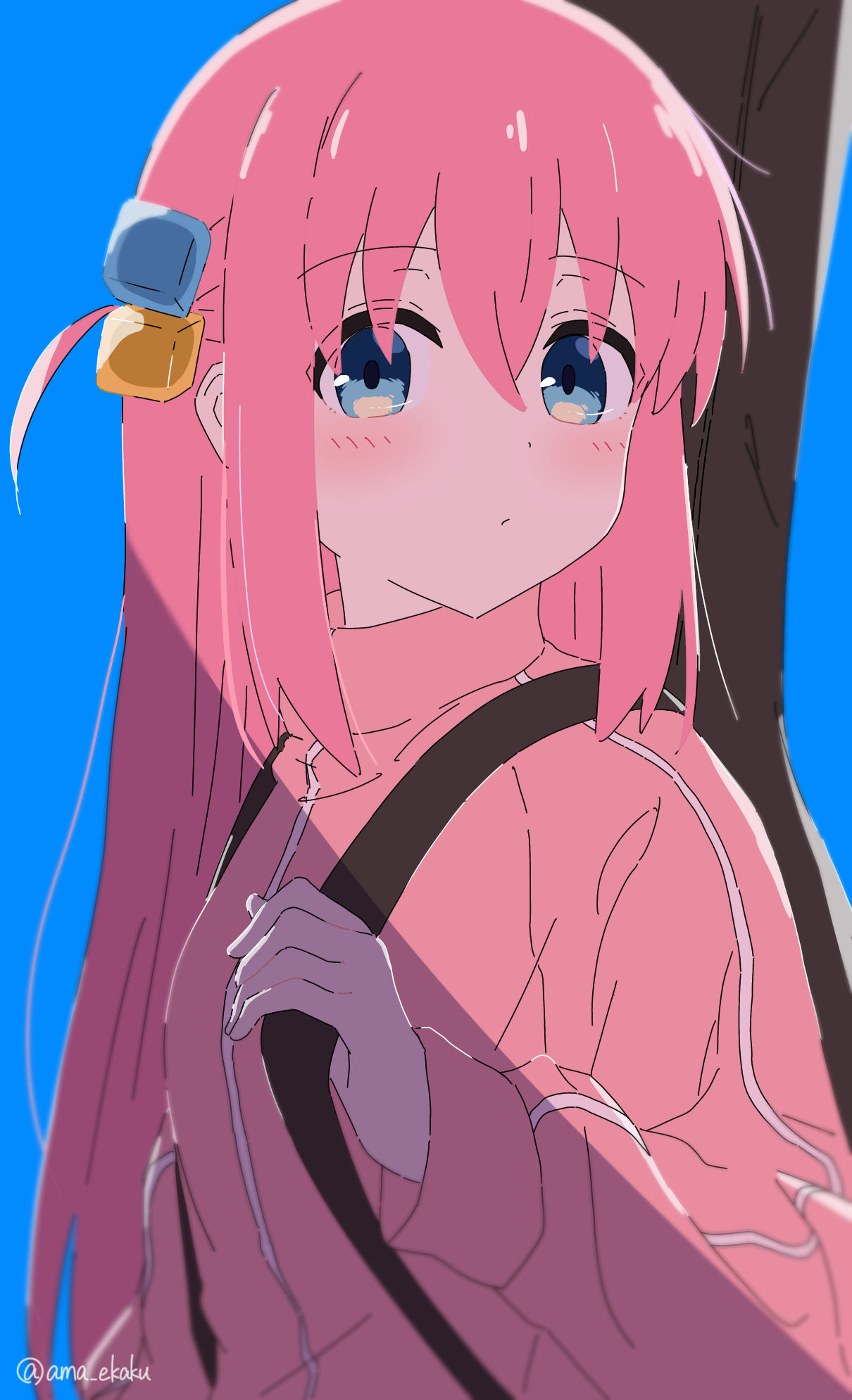 孤身一人插画图片壁纸