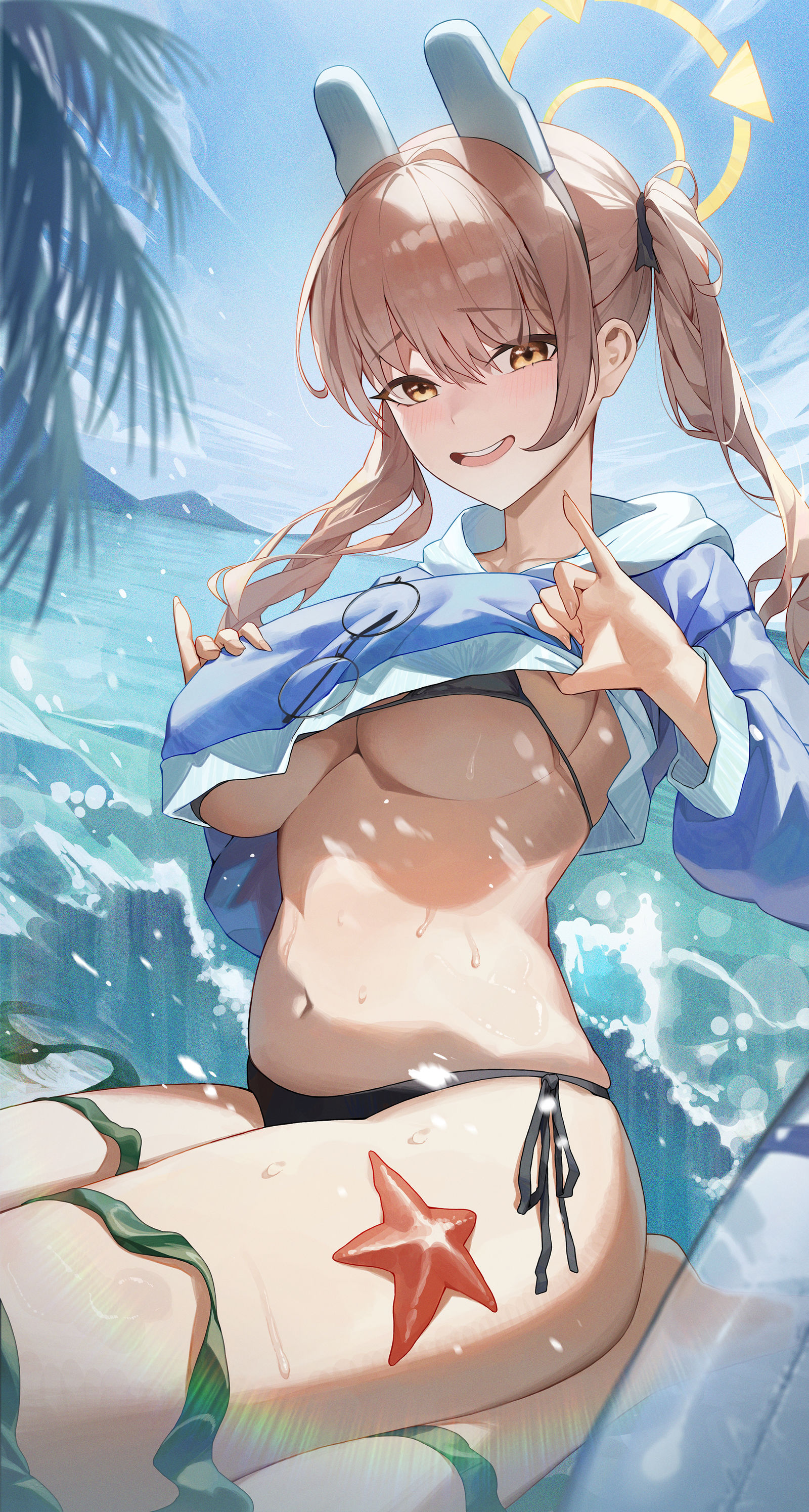 布鲁阿卡风仓莫耶插画图片壁纸