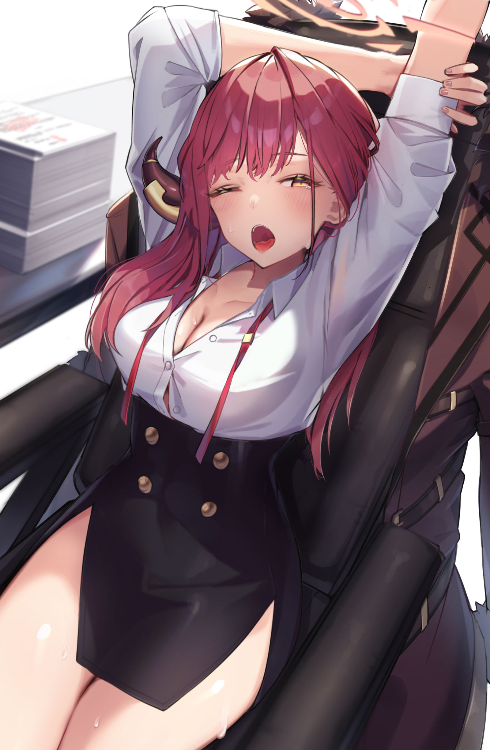 【二次创作】阿尔社长插画图片壁纸