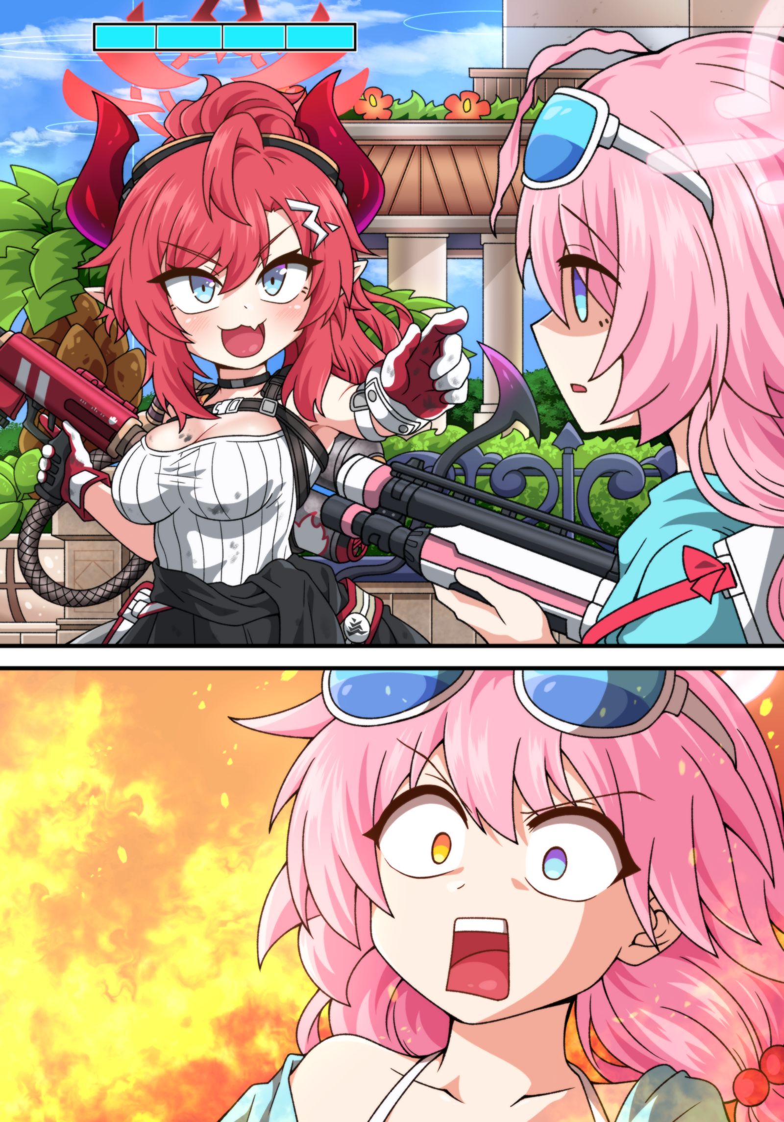 呃啊啊啊啊啊子啊！！插画图片壁纸