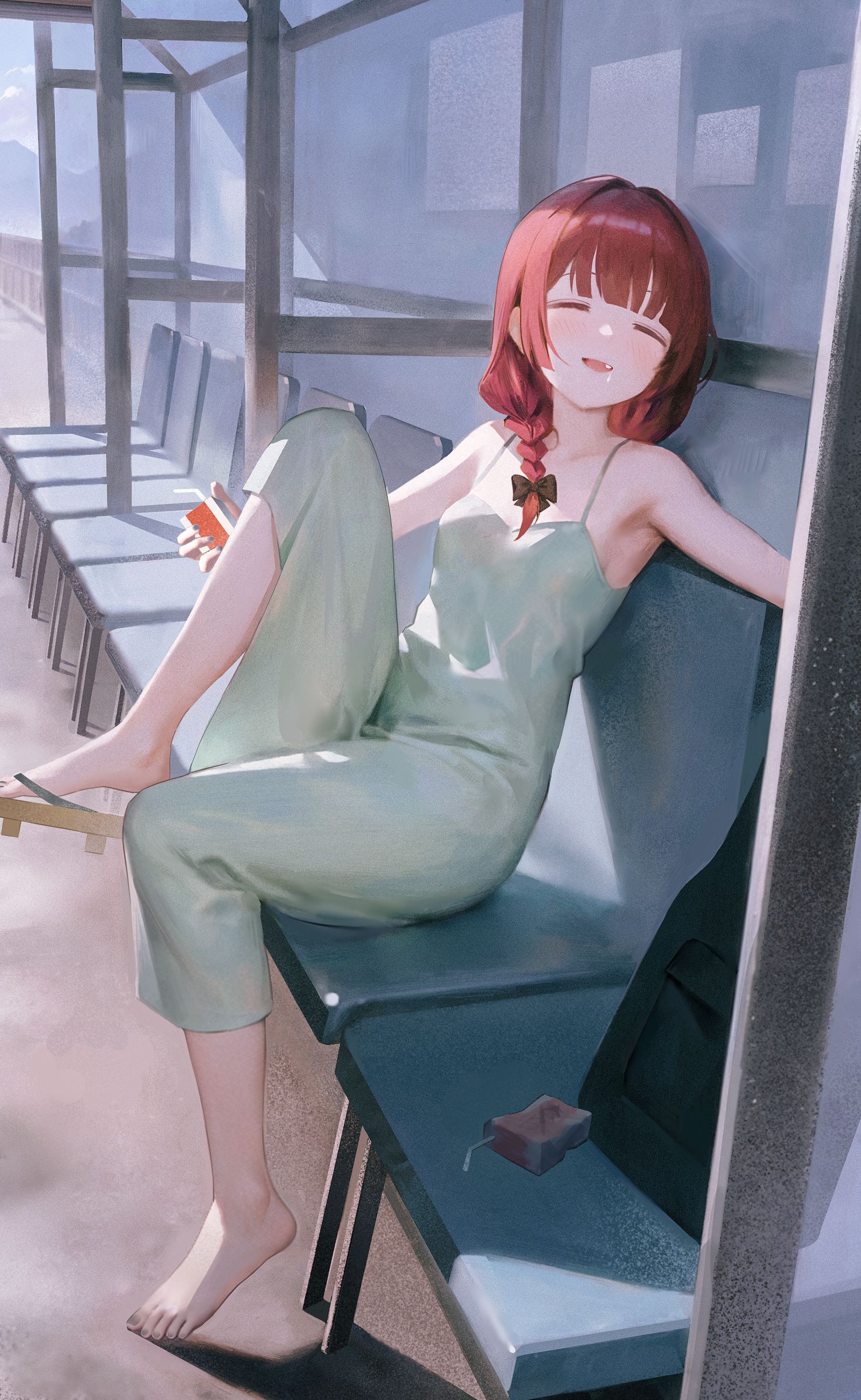 广井栗插画图片壁纸