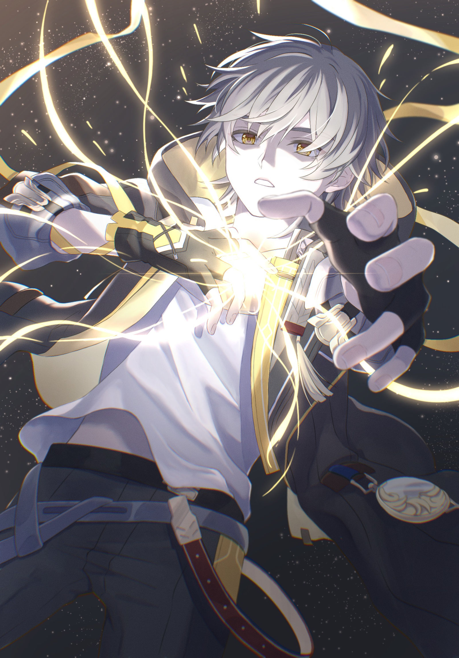 被埋入星核的人插画图片壁纸