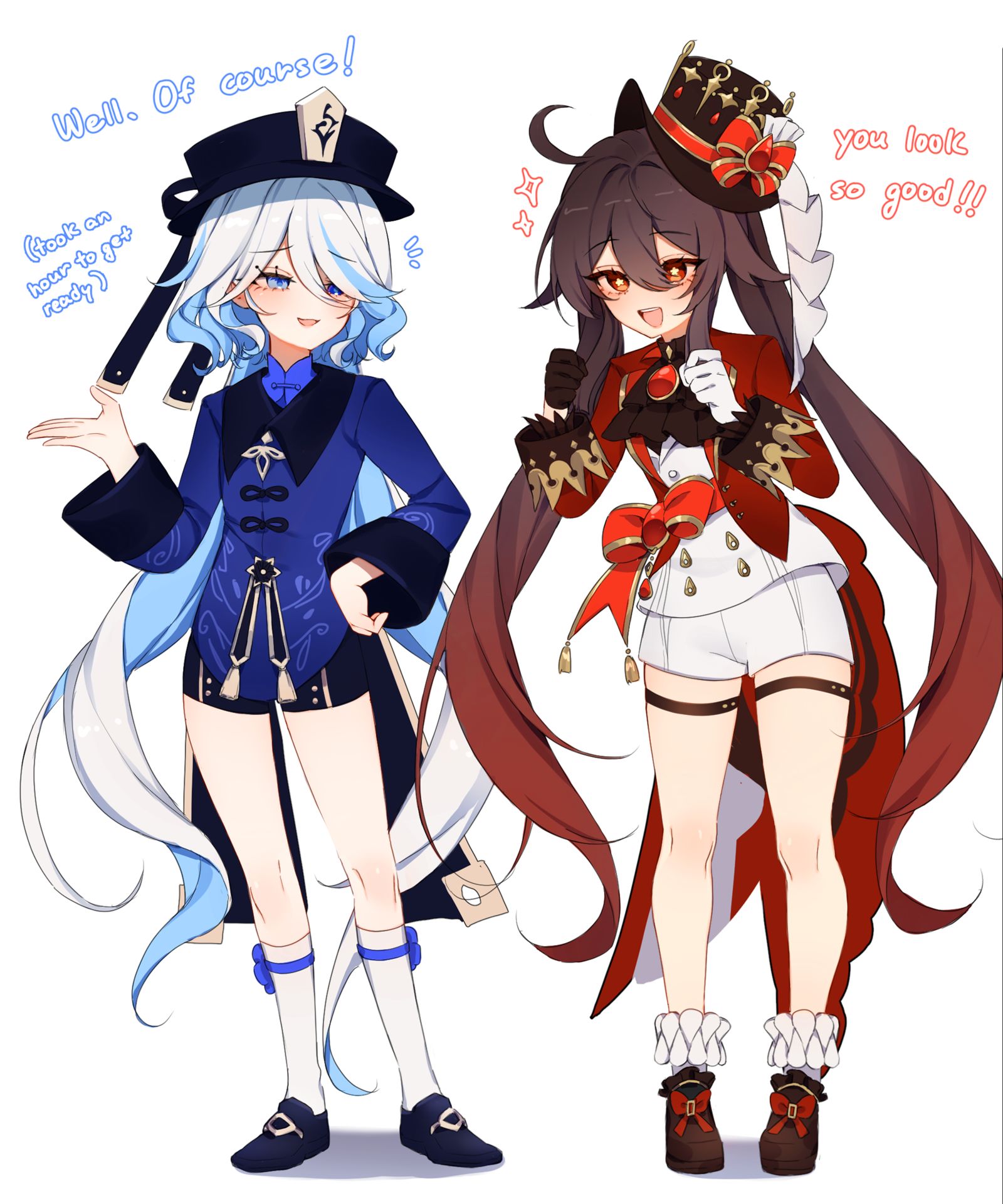 outfit swap插画图片壁纸