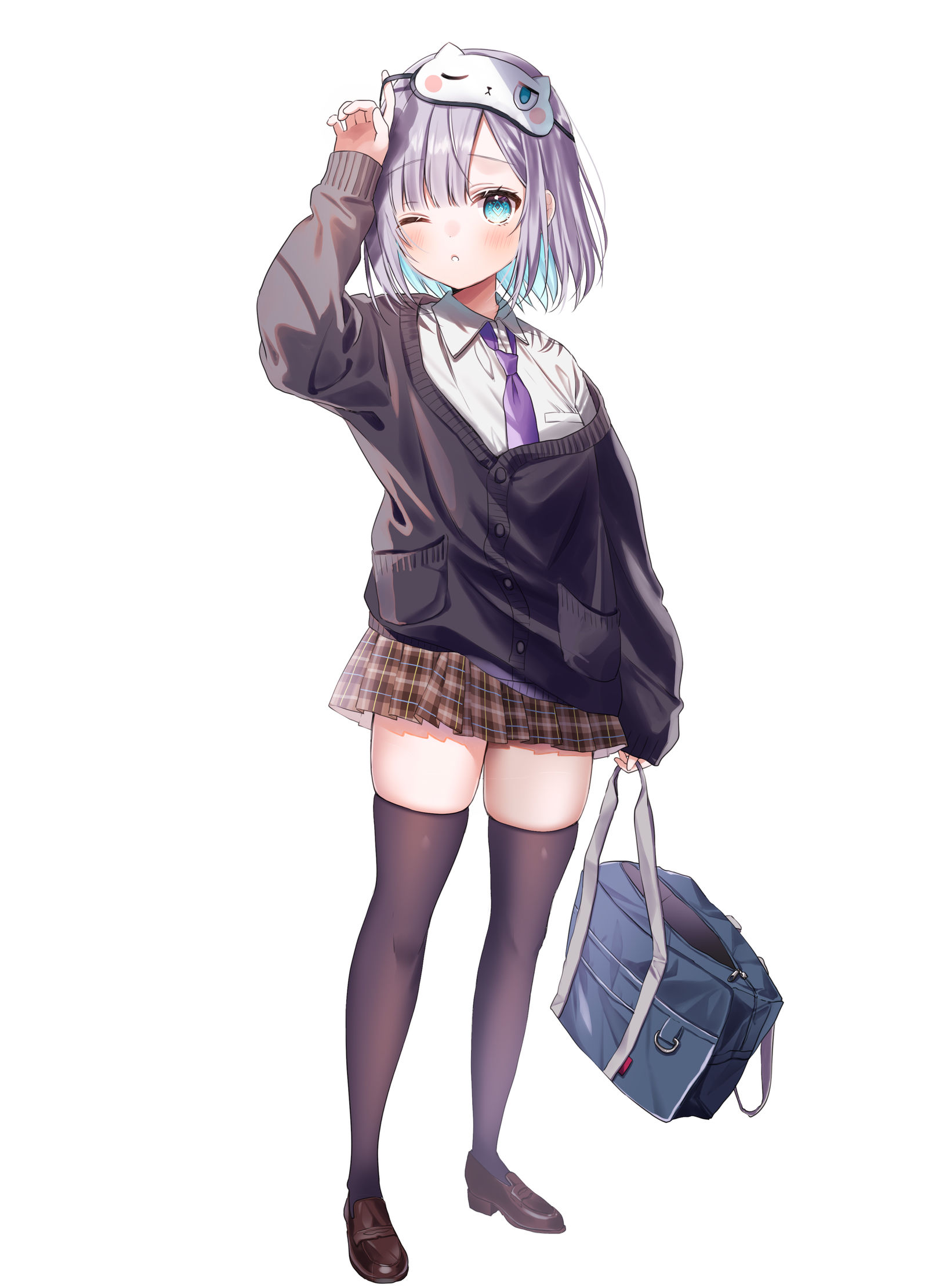问题儿童学生会主席插画图片壁纸