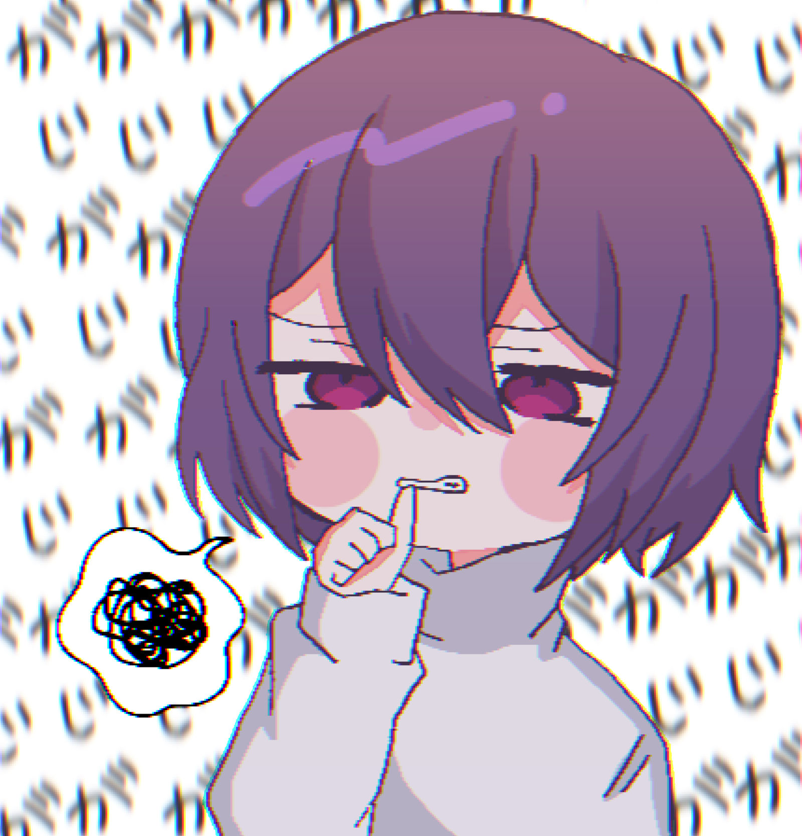 文字文字多斯君插画图片壁纸
