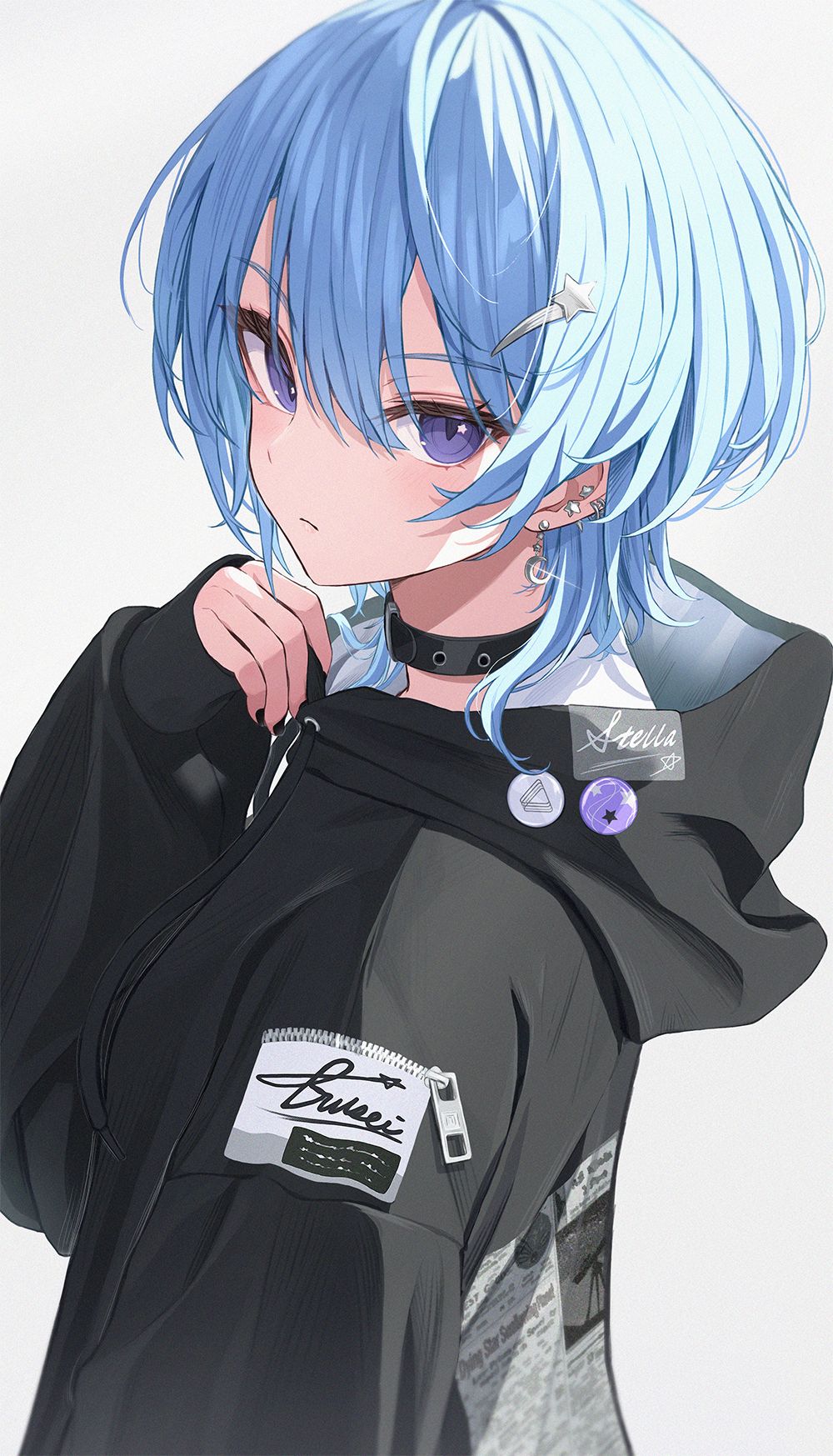 星街水星插画图片壁纸