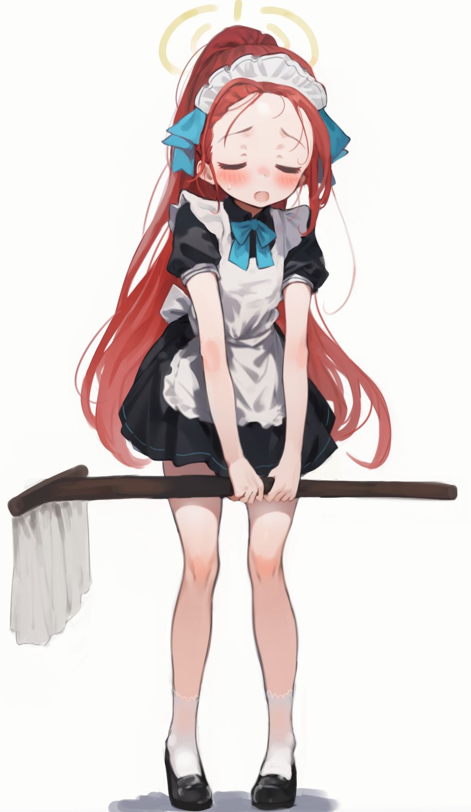 掃除完了插画图片壁纸
