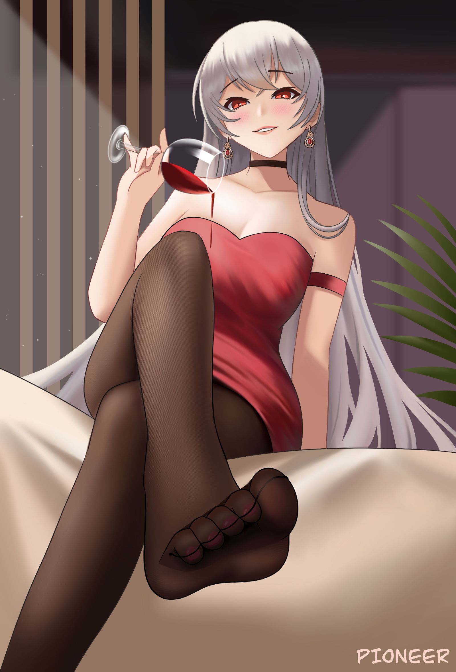夏总的生日晚宴 插画图片壁纸