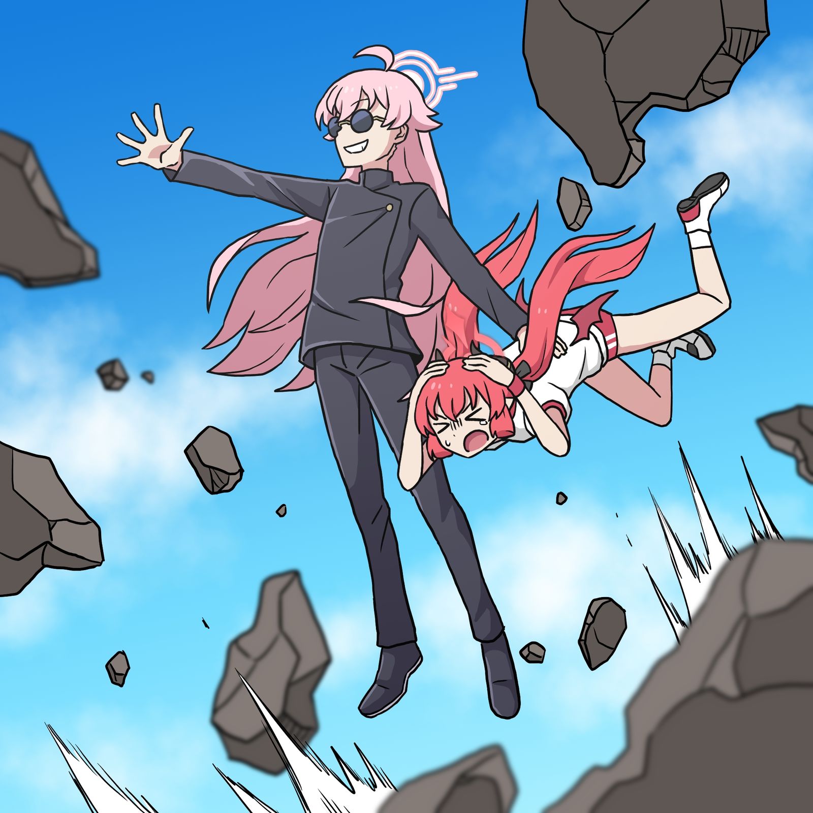 術式反転…「赫」！插画图片壁纸