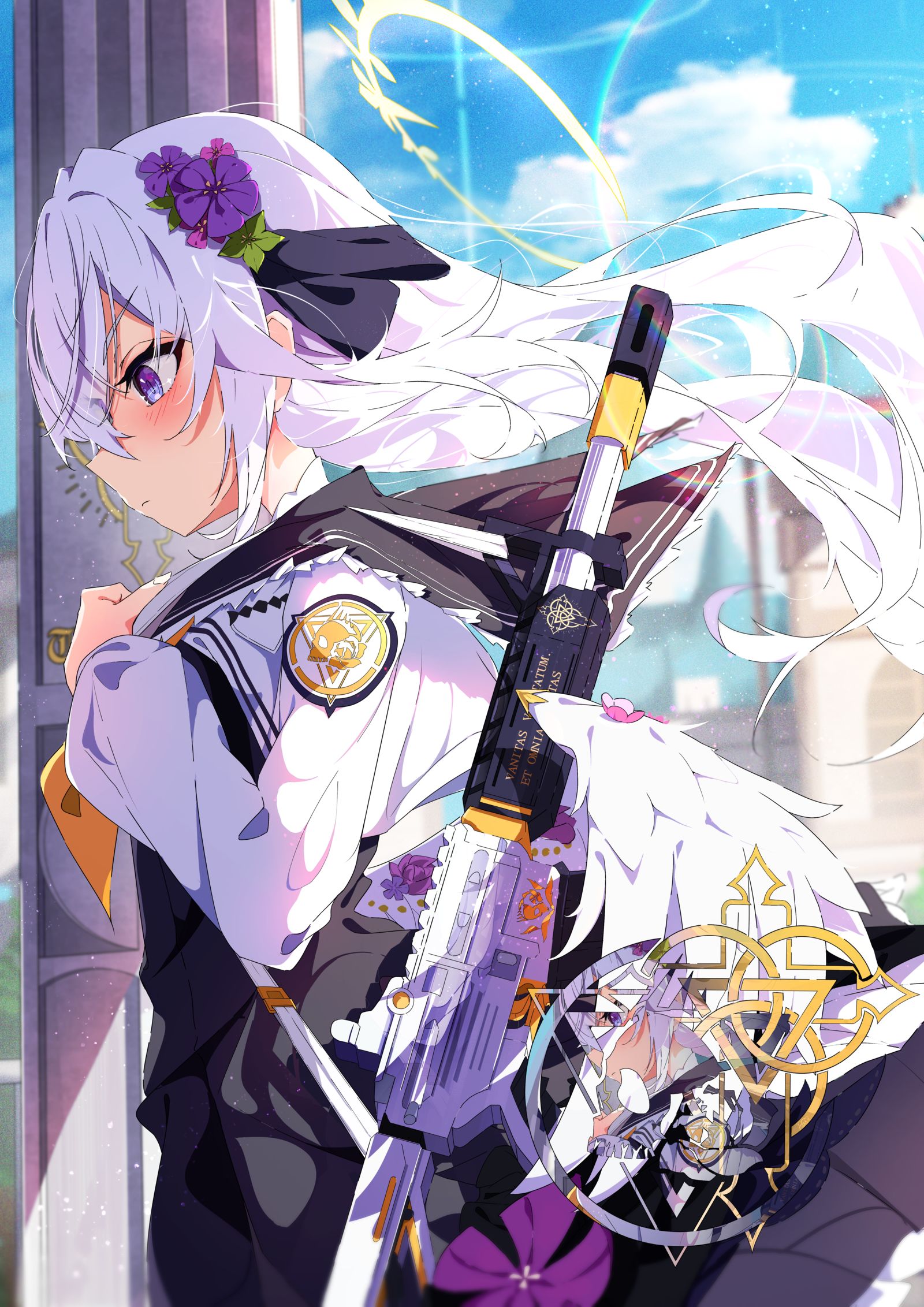 白洲阿兹萨插画图片壁纸
