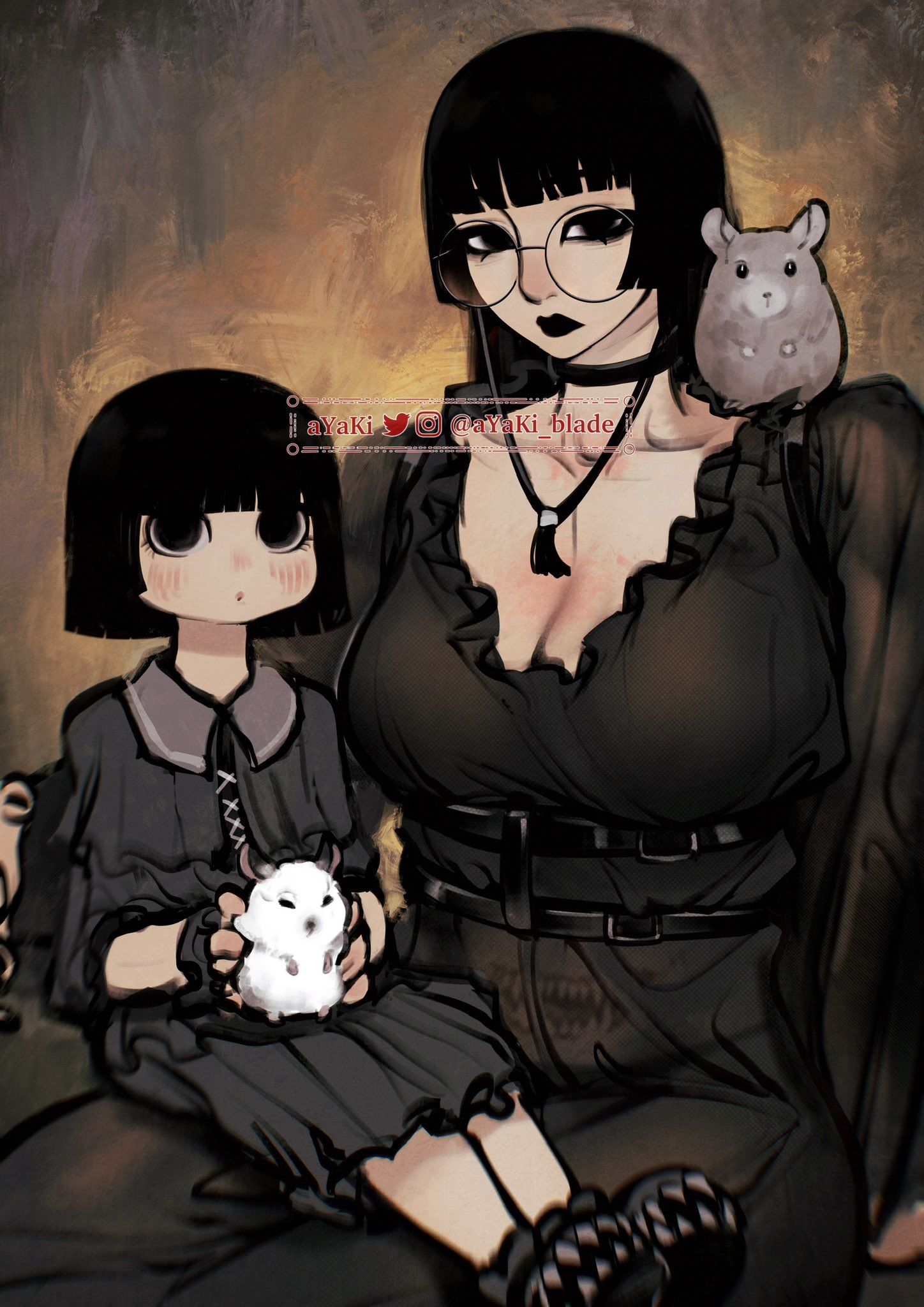 她妹妹-原创哥特系萝莉