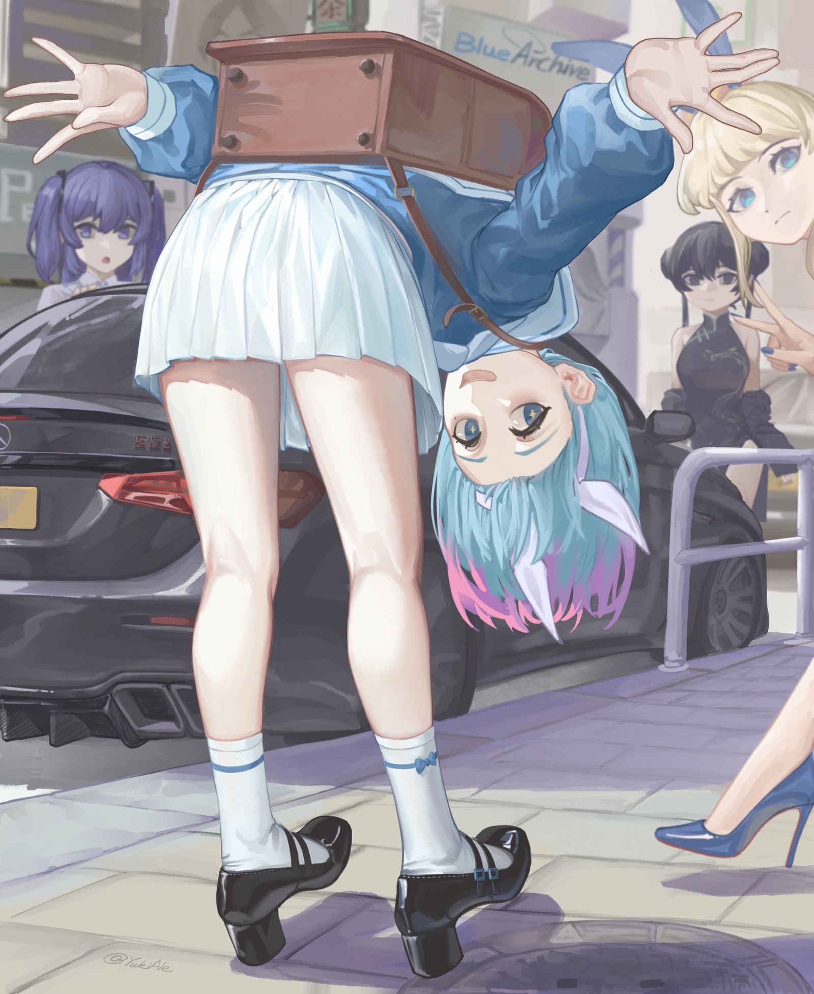 Go shopping!插画图片壁纸