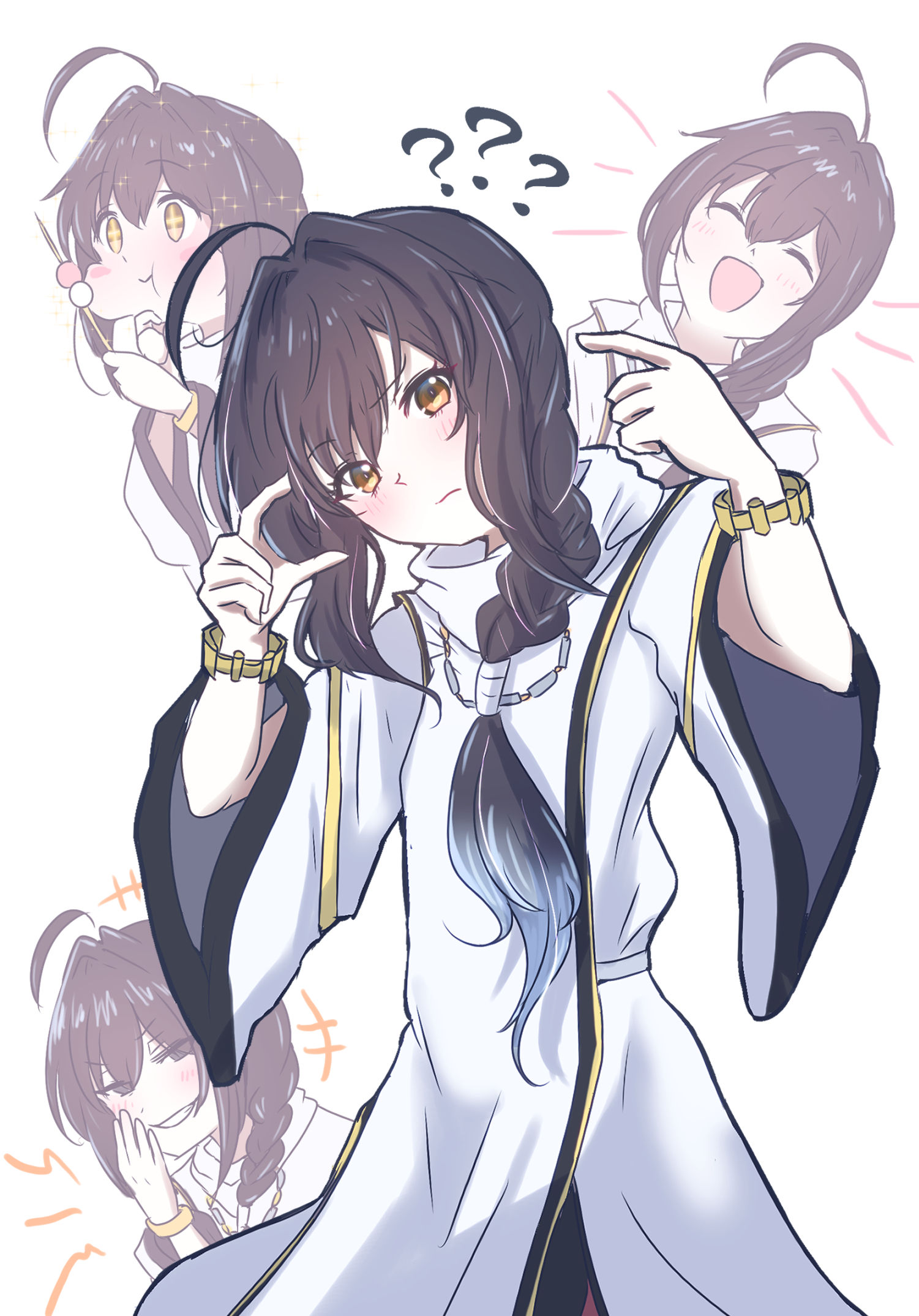 伊织，这是什么？插画图片壁纸