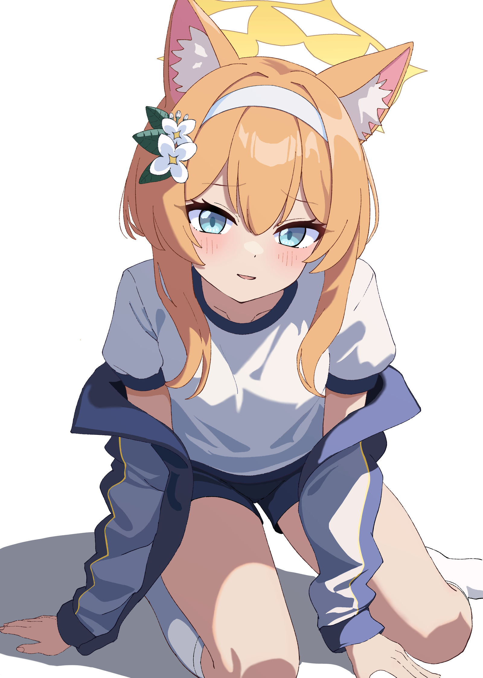 玛丽（体操服）插画图片壁纸