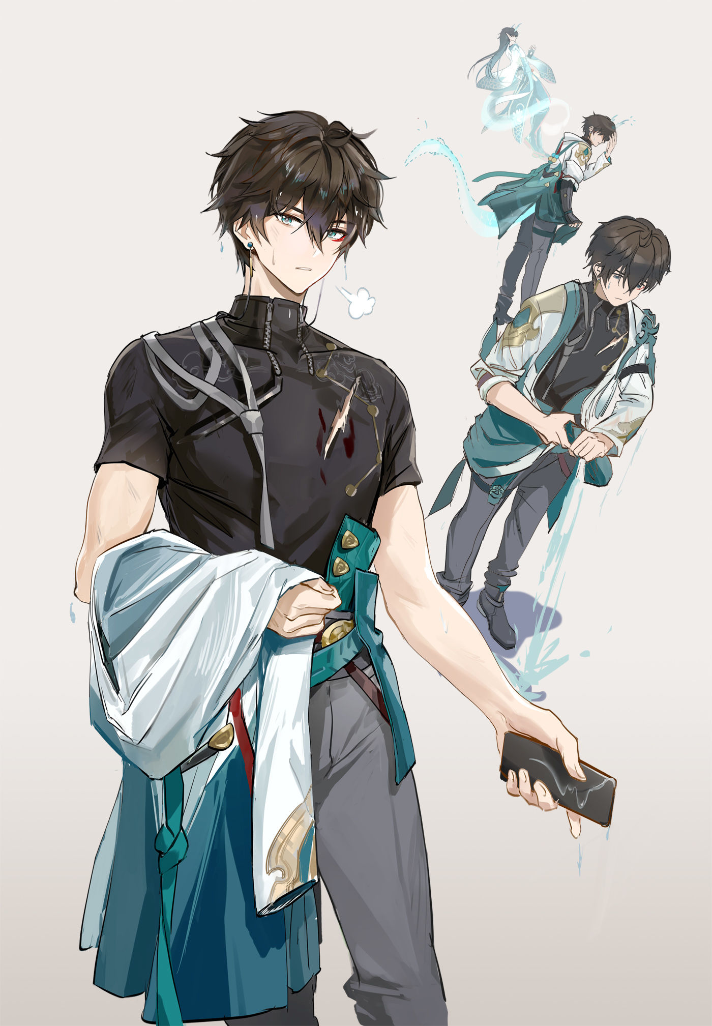 反向变身插画图片壁纸