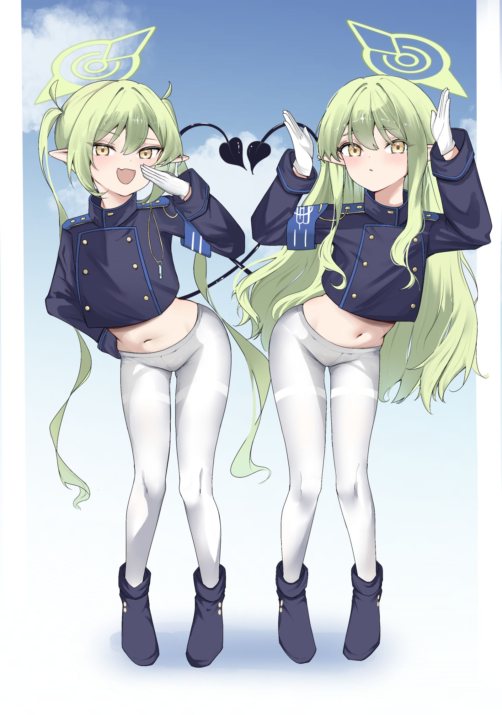 Hikari and Nozomi  插画图片壁纸