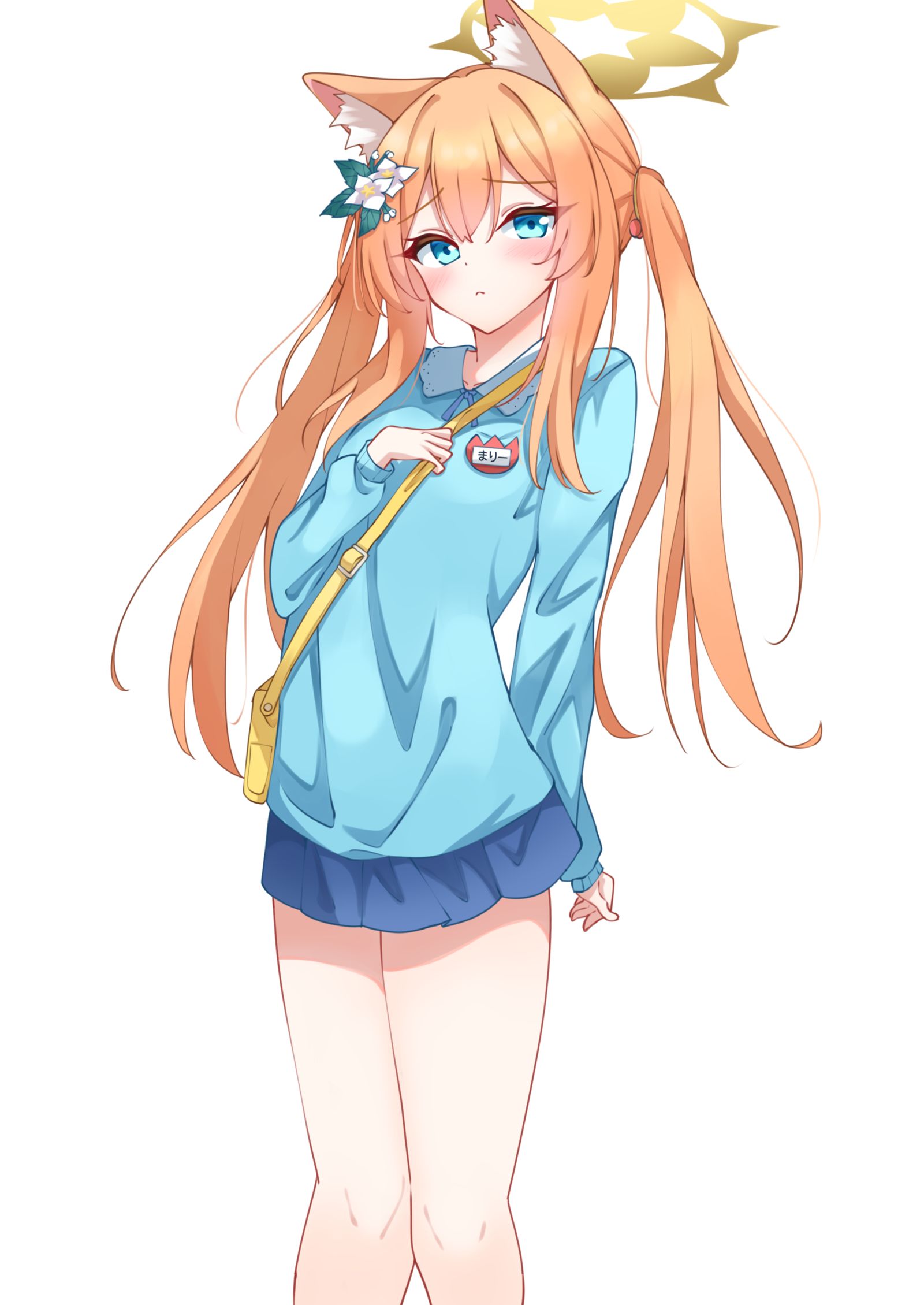 玛丽插画图片壁纸