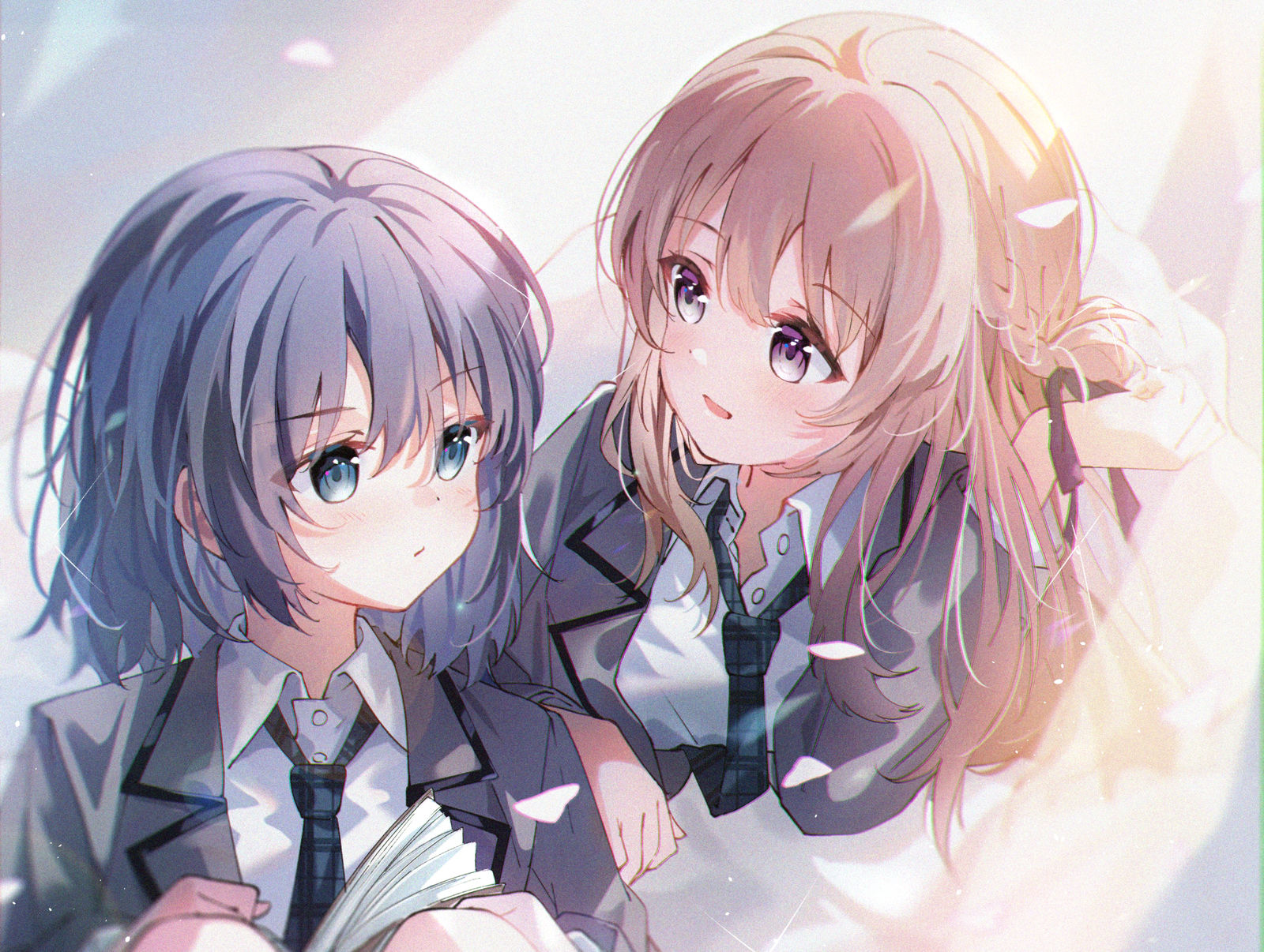 一周买一次同学的话两个人的时间插画图片壁纸