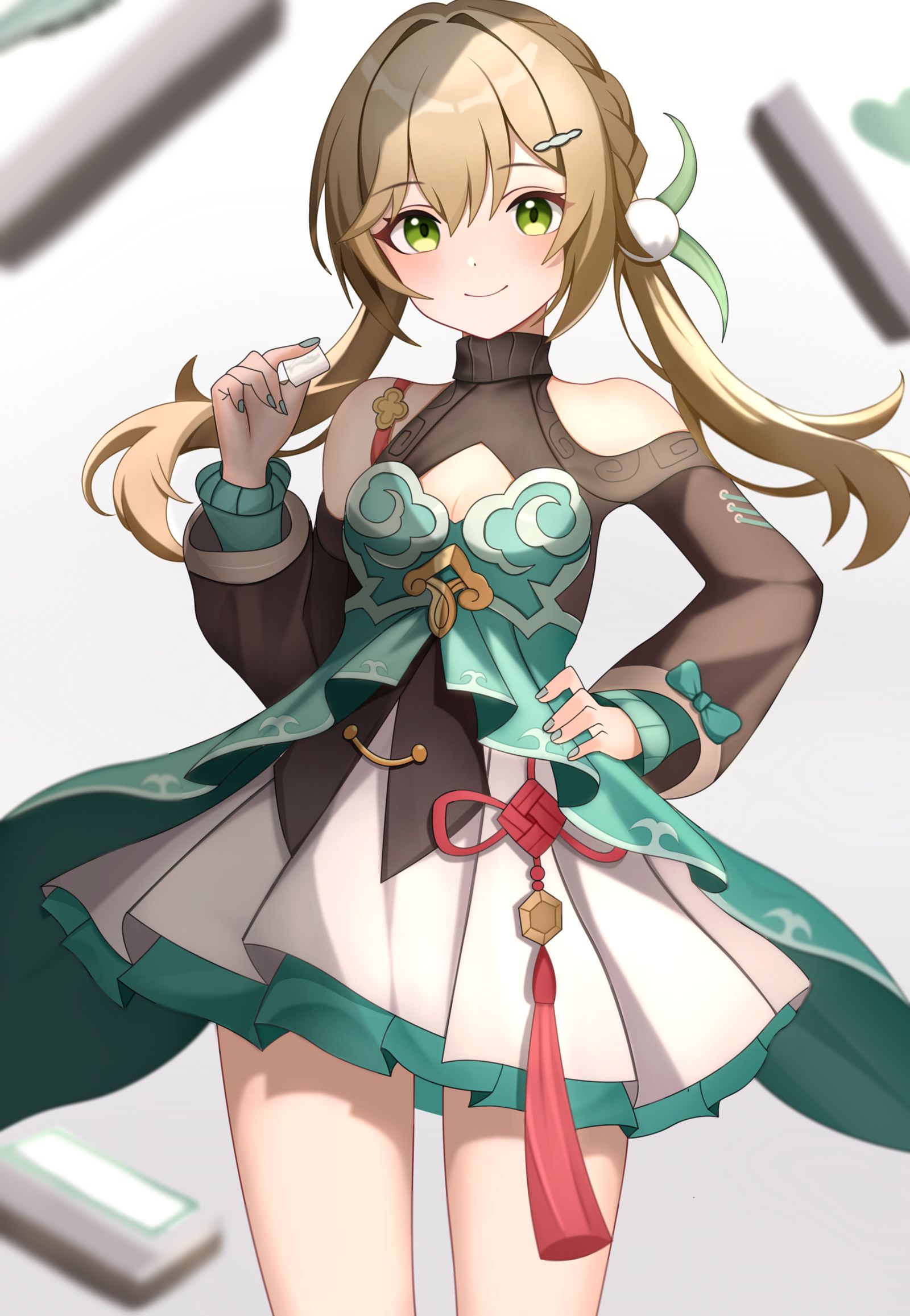 青雀插画图片壁纸