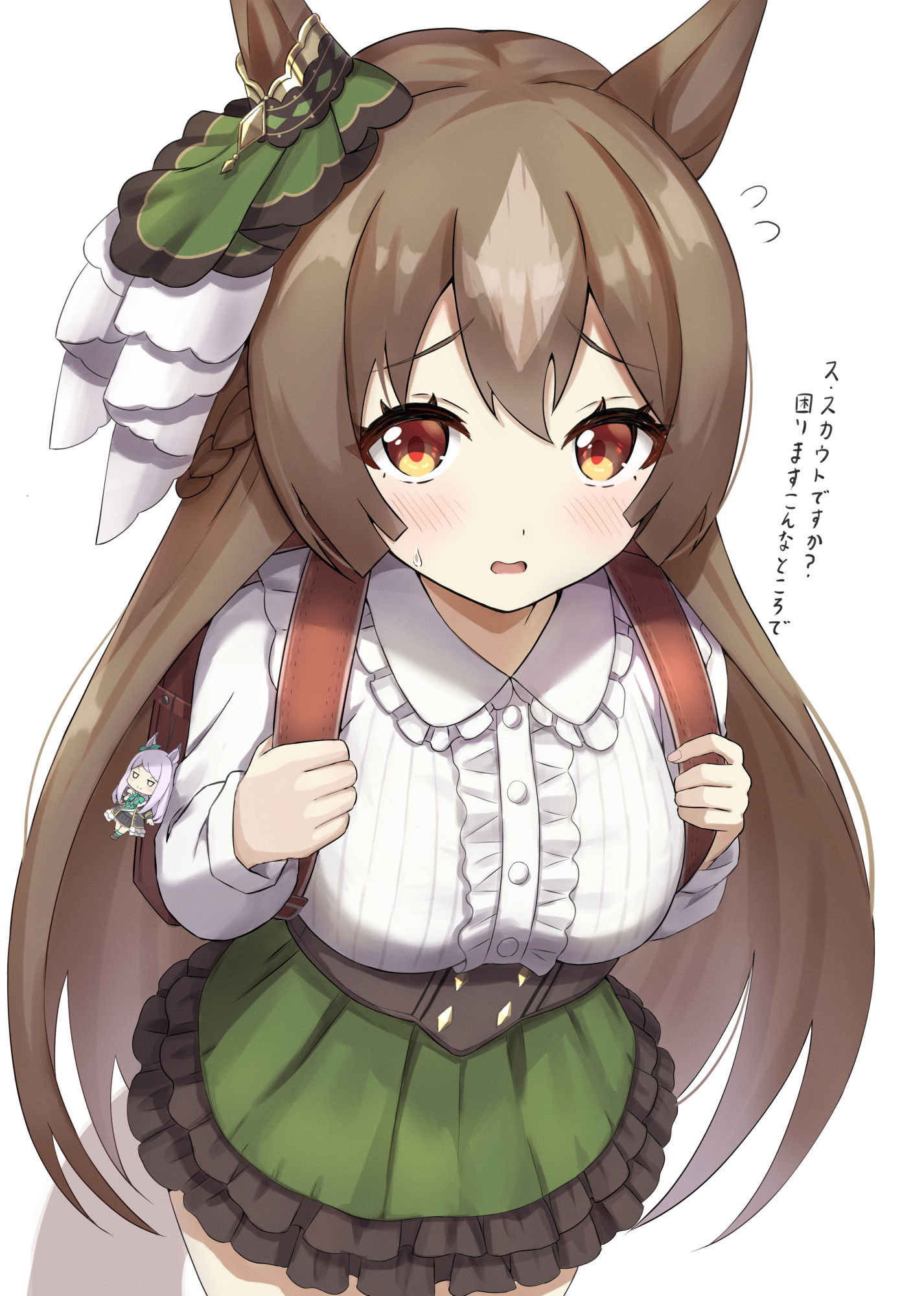 萝莉钻石插画图片壁纸