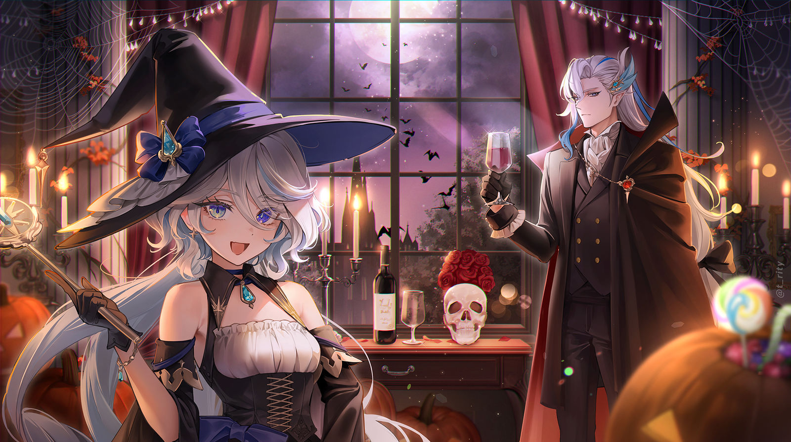 免费和努维莱特插画图片壁纸