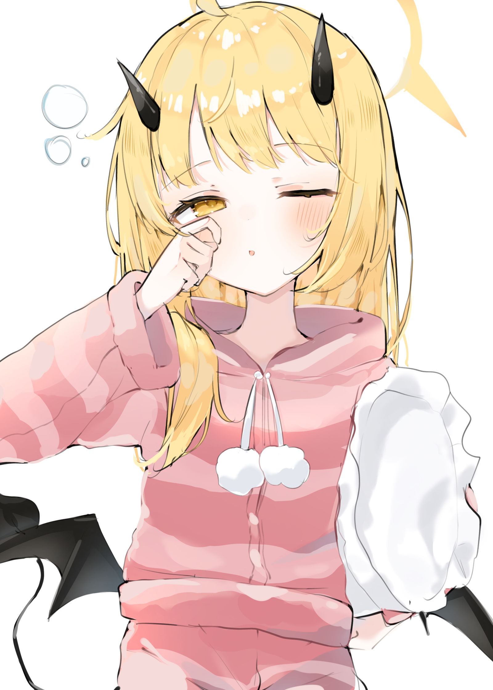 困倦插画图片壁纸