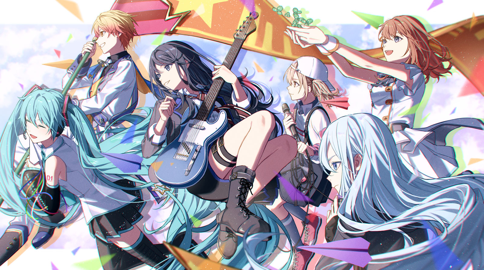 Happy 3rd anniversary 插画图片壁纸