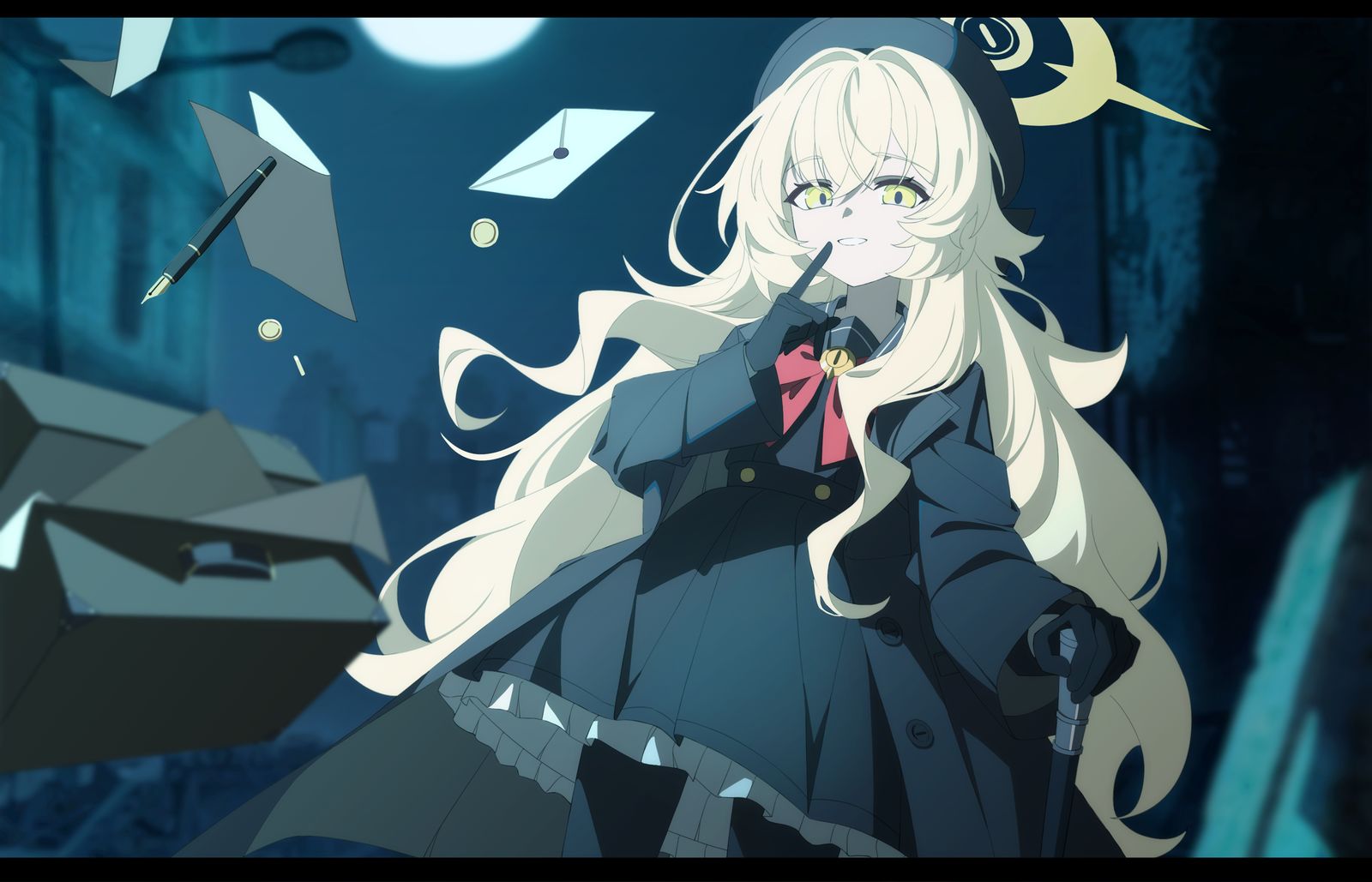 尼亚尼娅教授插画图片壁纸