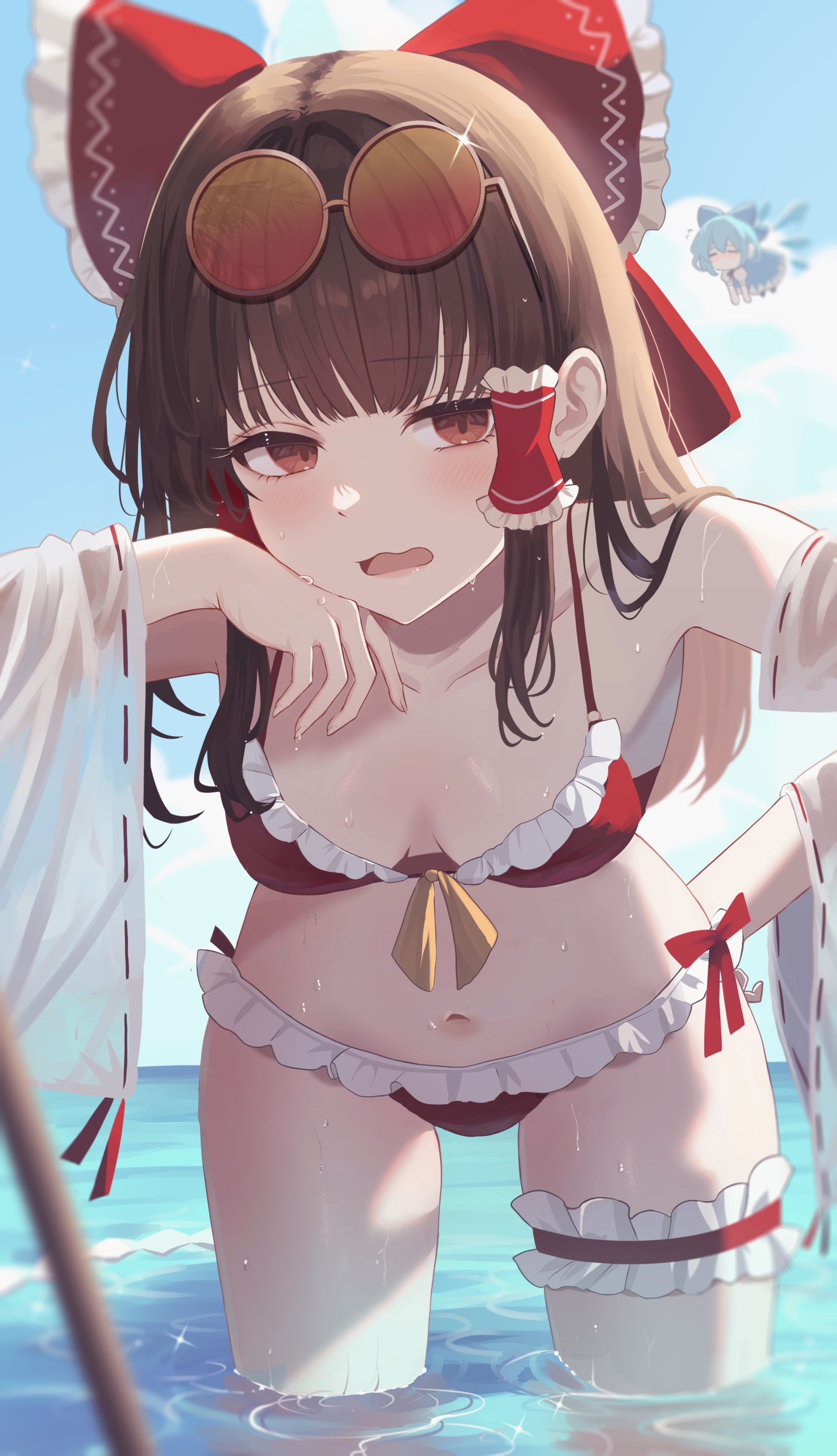 异常炎热插画图片壁纸