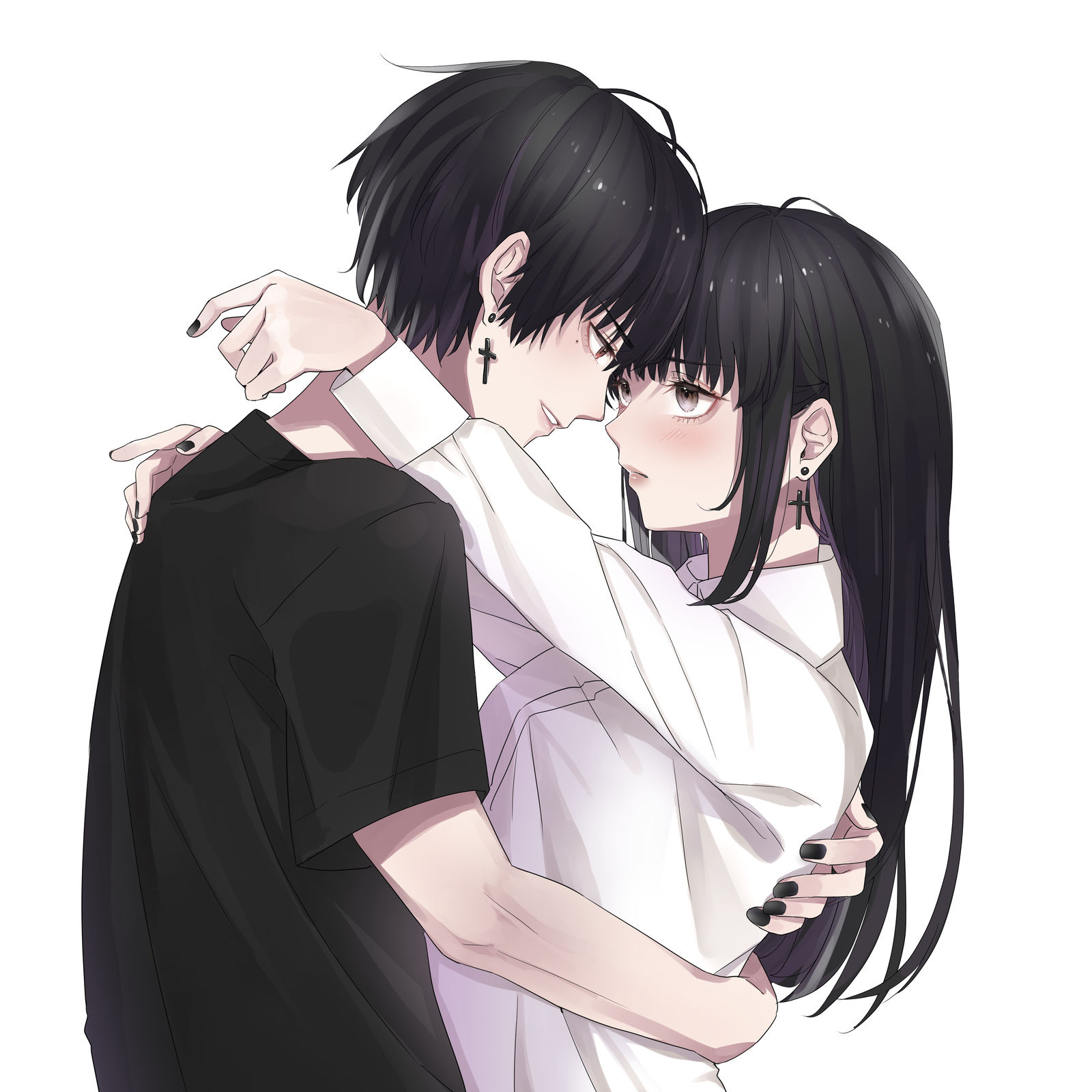 嫉妒了…插画图片壁纸