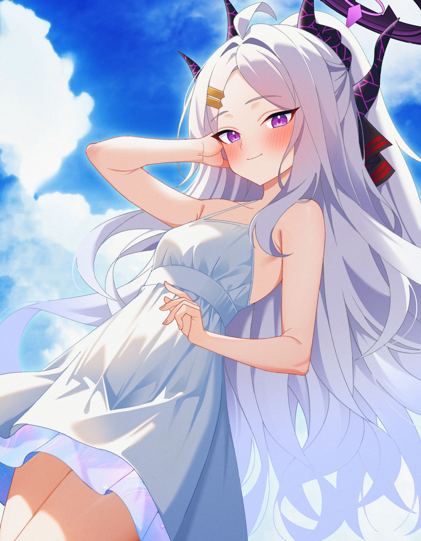 空崎hina插画图片壁纸