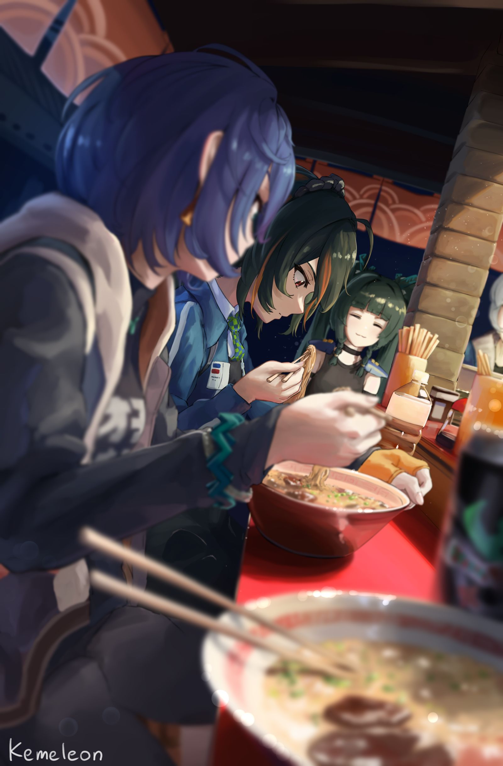 Noodles插画图片壁纸