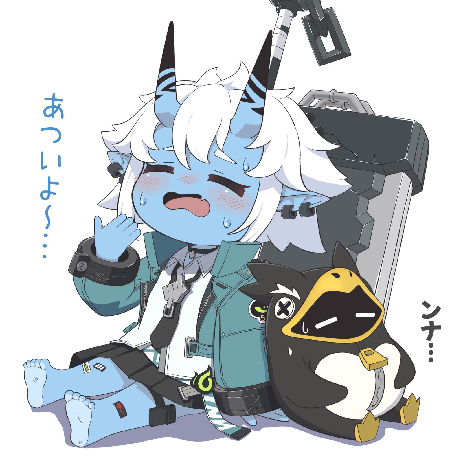 苍角和企鹅