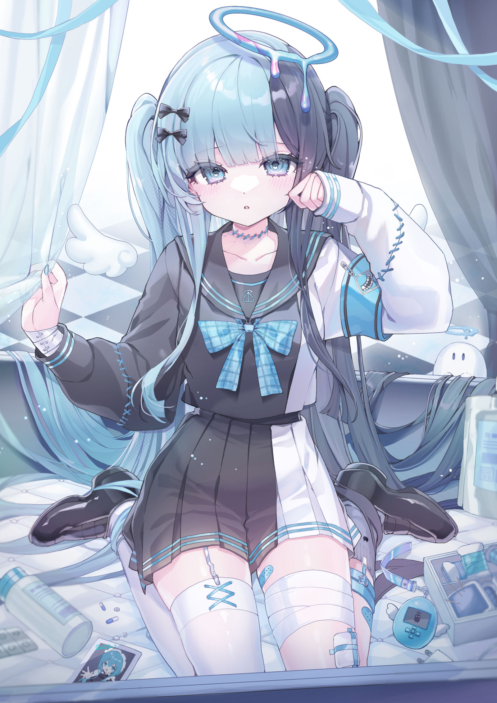 姐姐插画图片壁纸